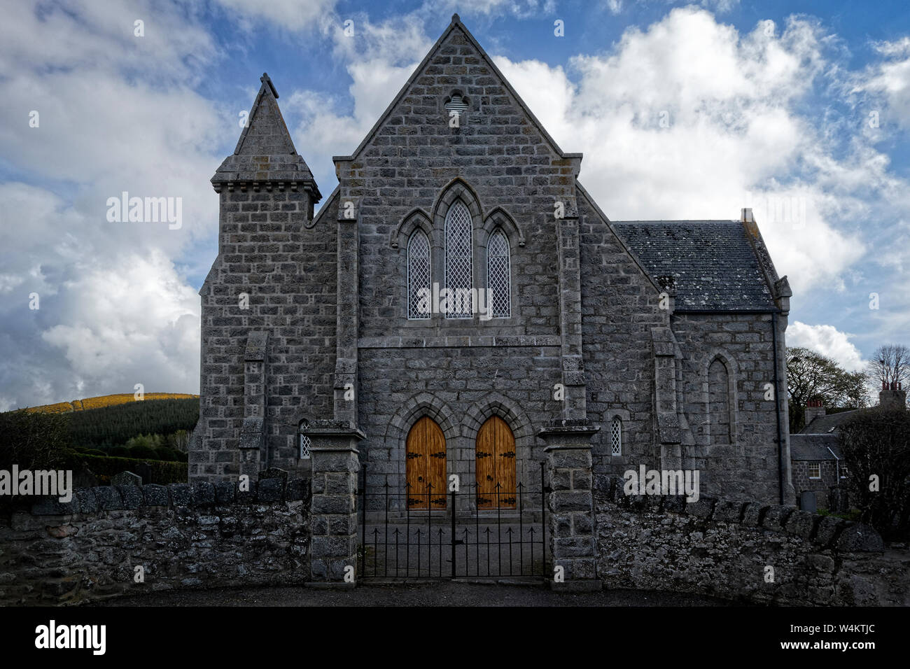 Tullynessle and Forbes Parish Church Stock Photo