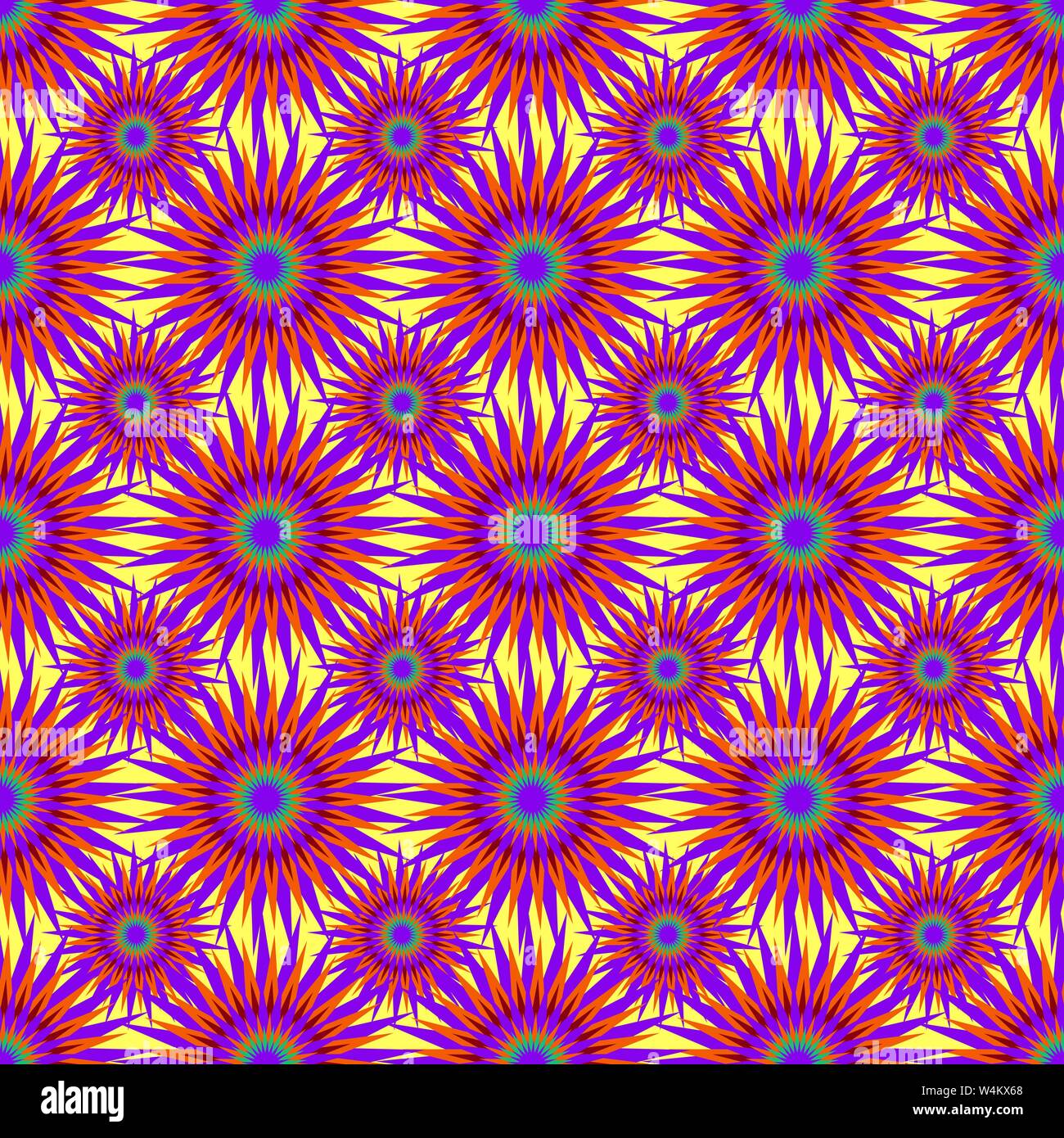 bright purple abstract stars on a light background seamless pattern ...