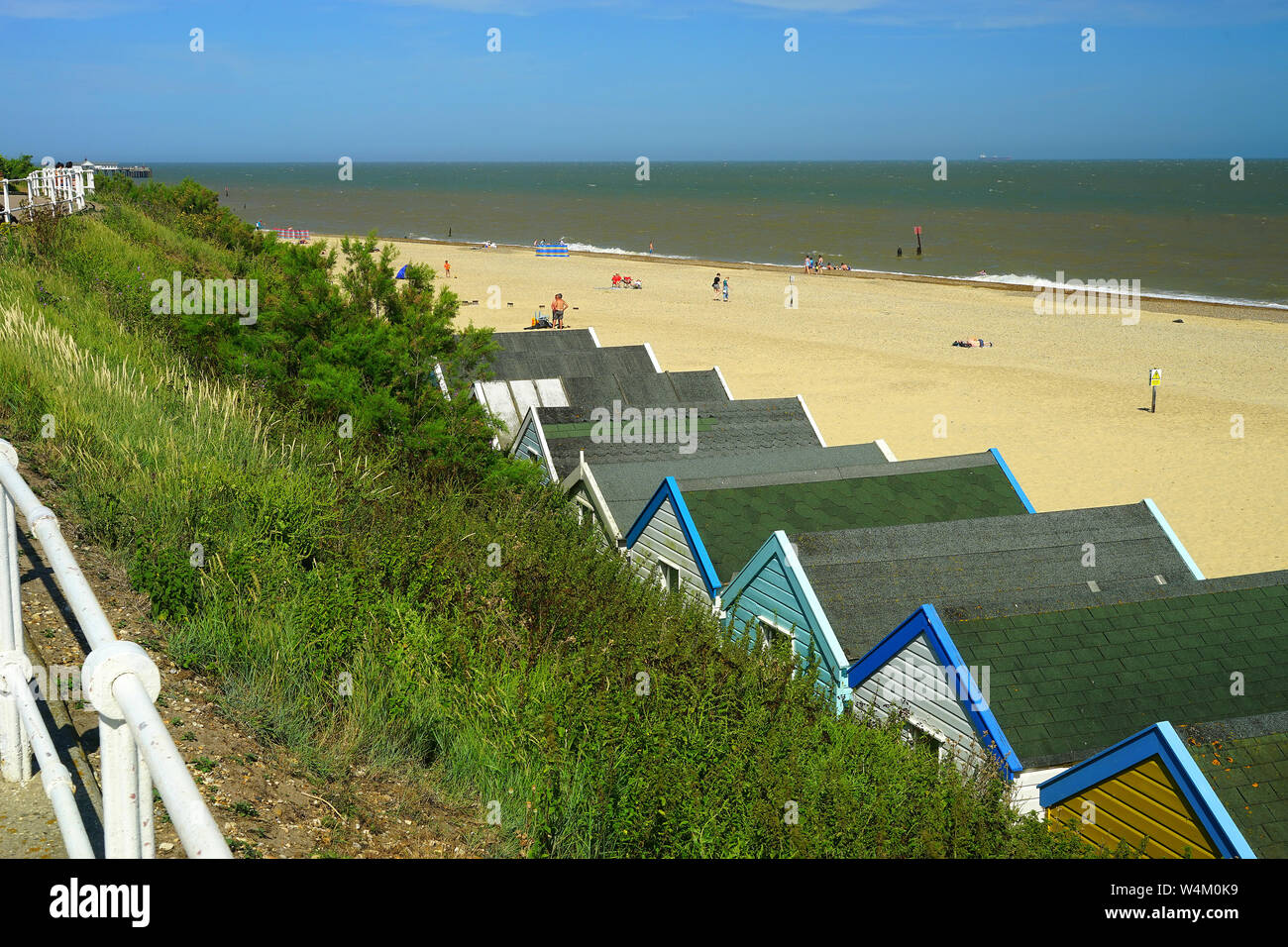 Beach huts at Southwold Stock Photo Alamy