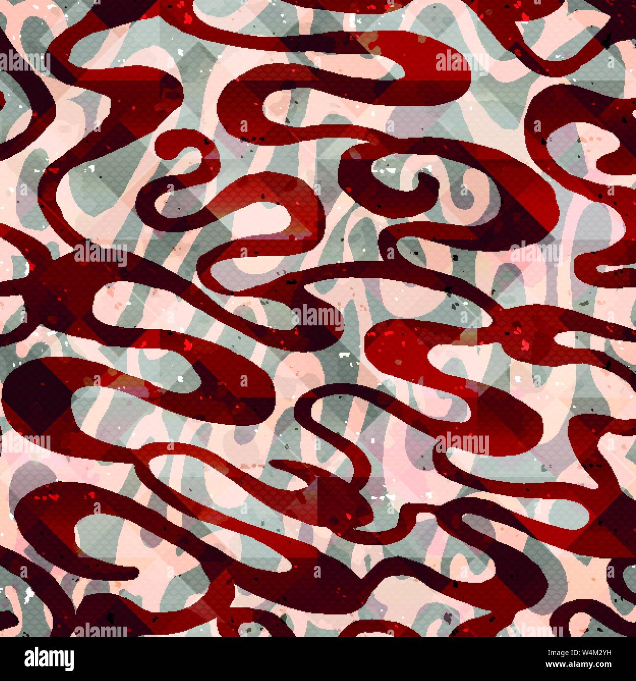 psychedelic abstract colored graffiti background Stock Vector