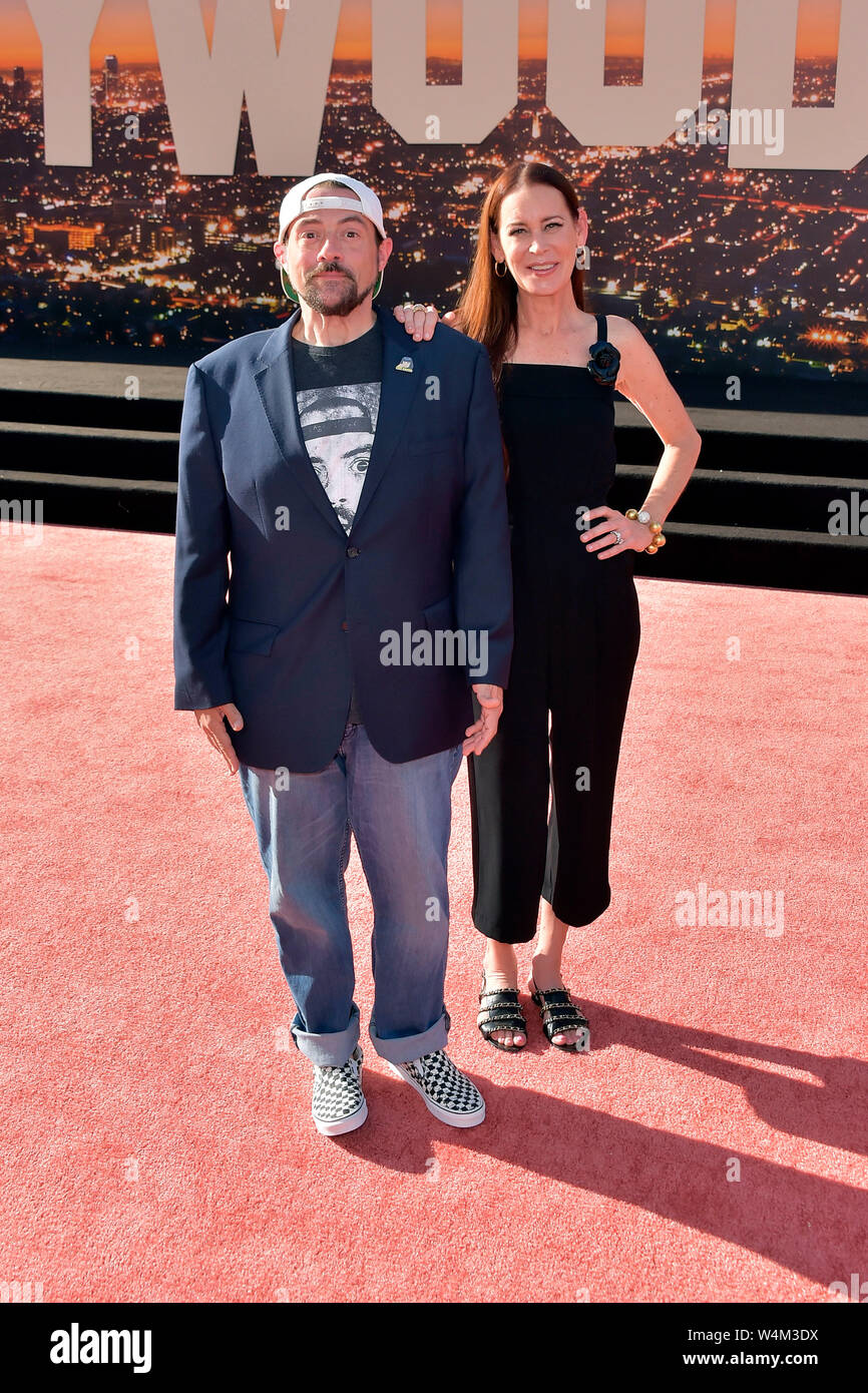 Los Angeles, USA. 22nd July, 2019. Kevin Swithh with wife Jennifer
