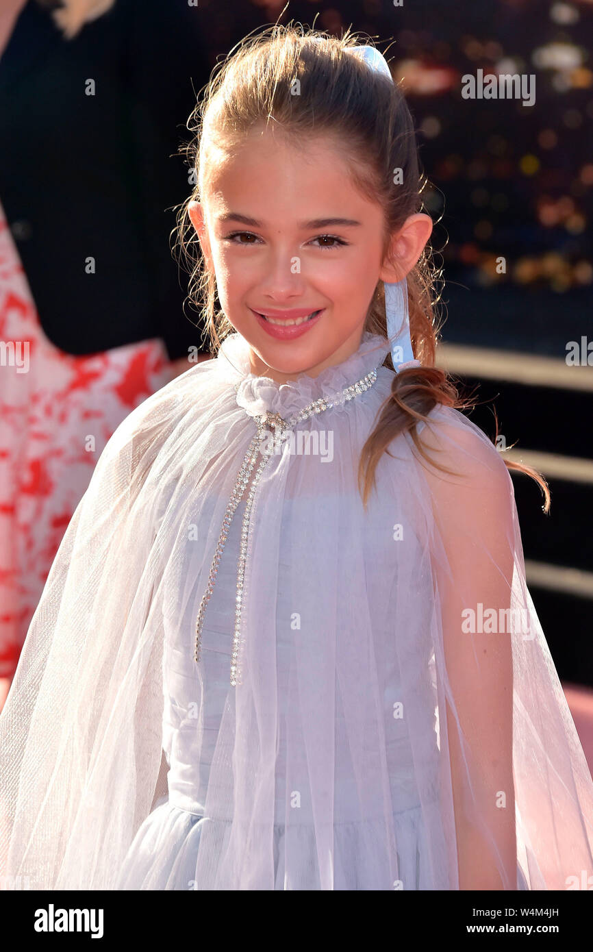 Julia Butters at the premiere of the feature film 'Once Upon a Time