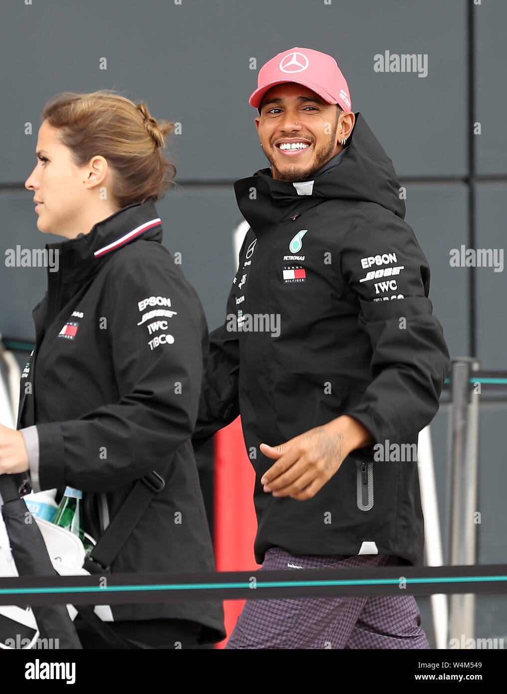 Mercedes driver Lewis Hamilton Stock Photo - Alamy