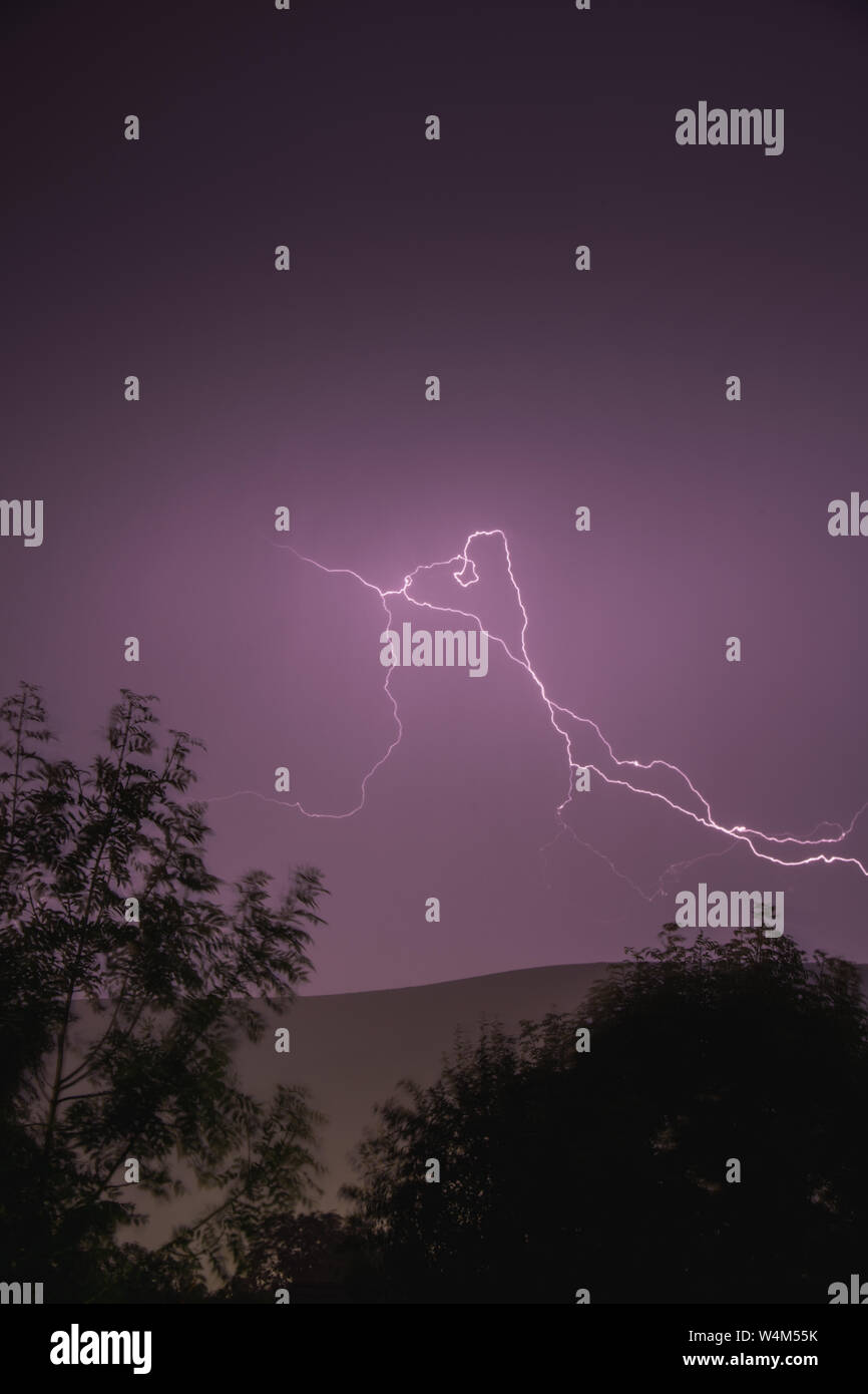 Fork lightning hires stock photography and images Alamy