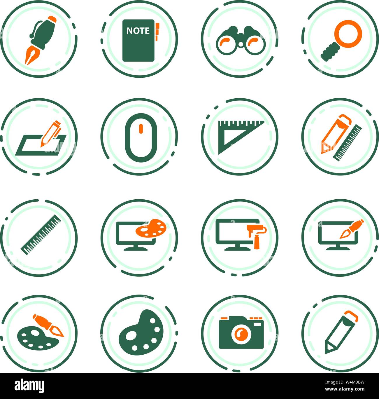 Design vector icons for user interface design Stock Vector Image & Art
