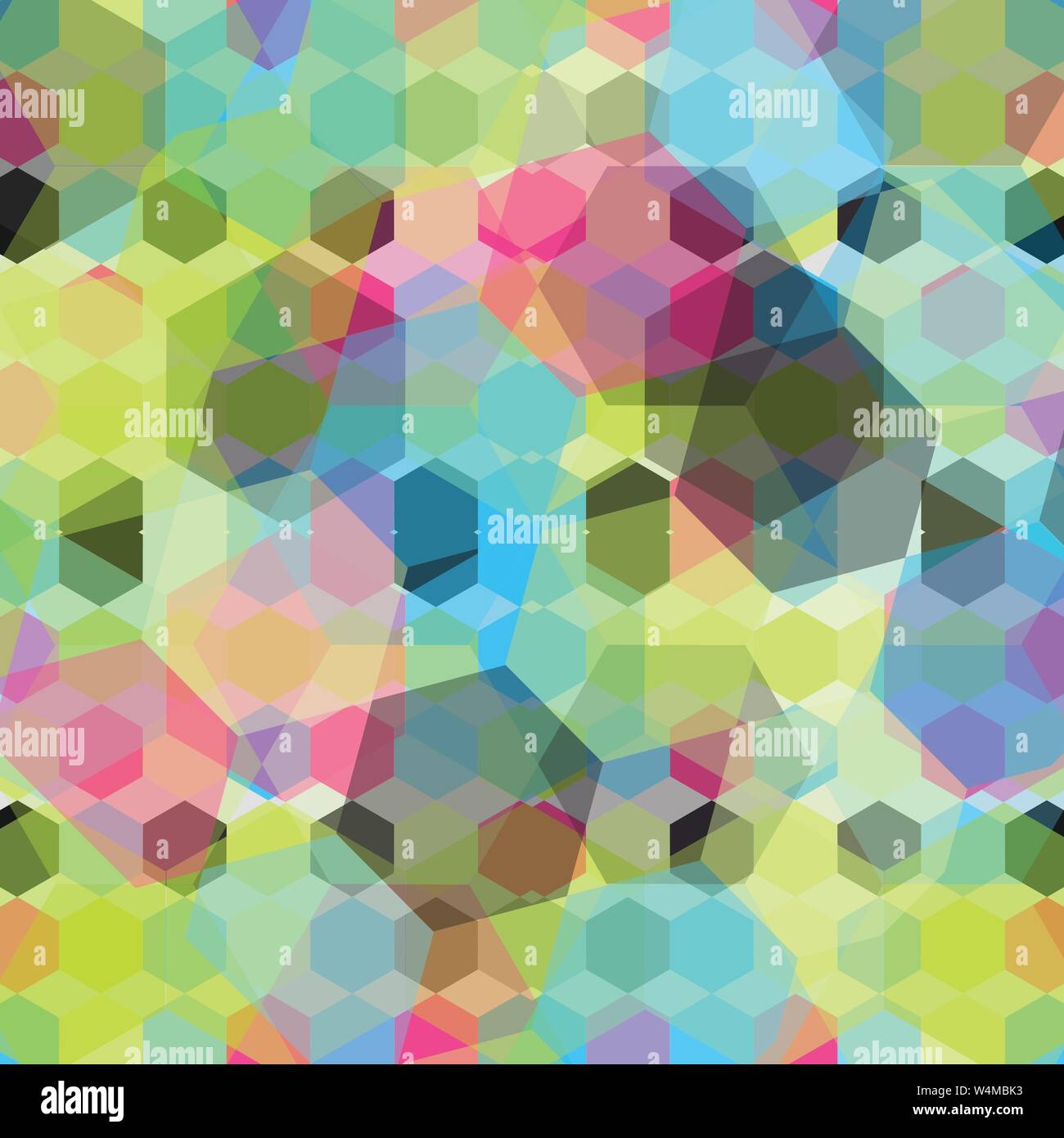 colored geometric background Stock Vector