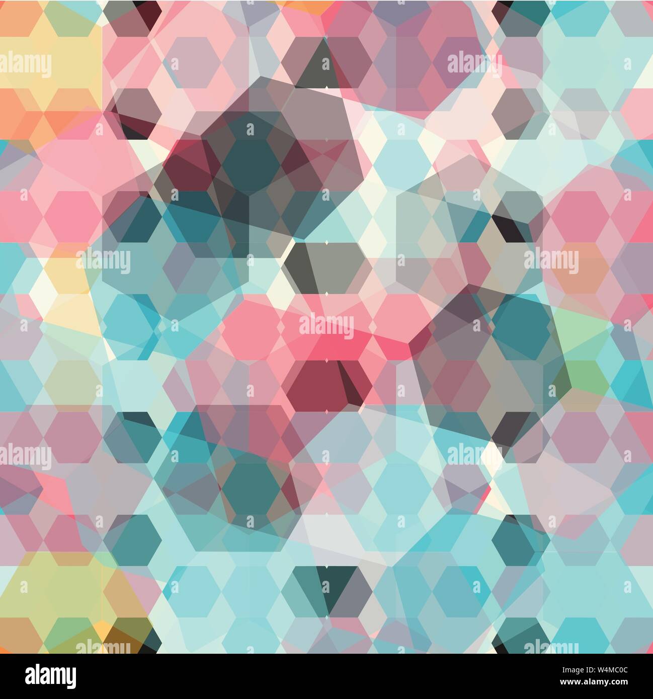 colored geometric background Stock Vector