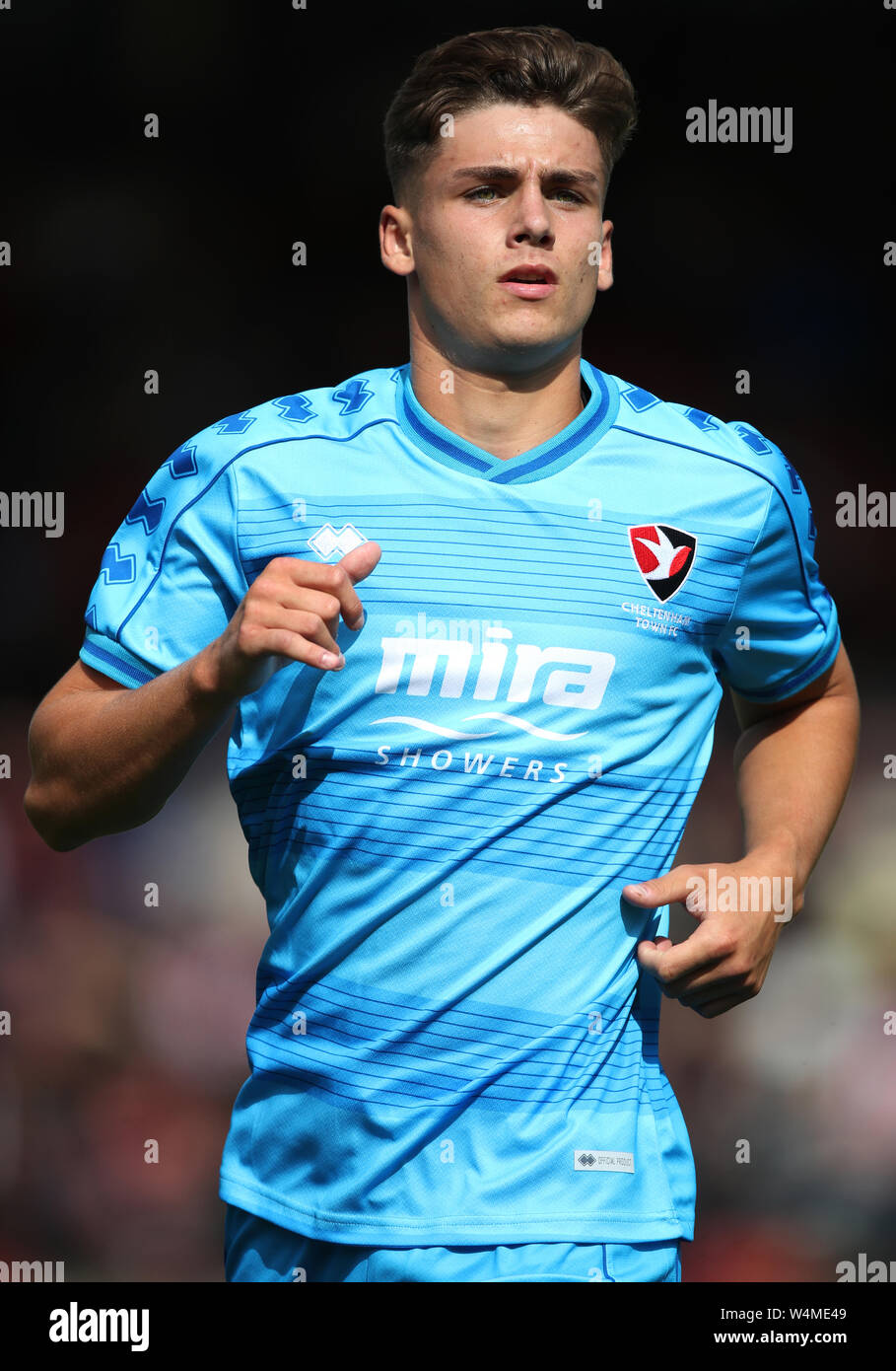 Cheltenham Town's George Lloyd during the pre-season friendly match at ...