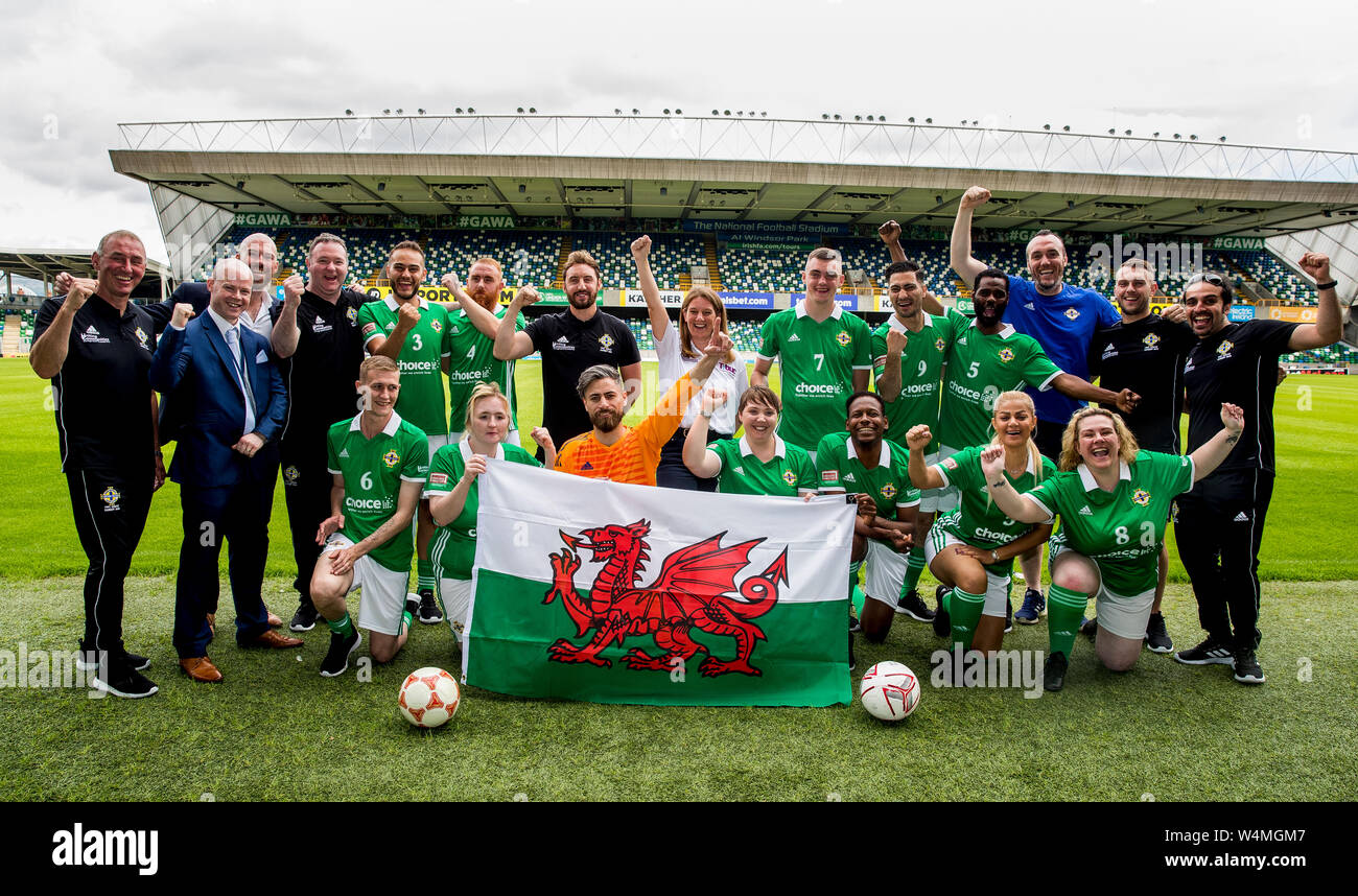 Players From The Northern Ireland Men S And Women S Homeless