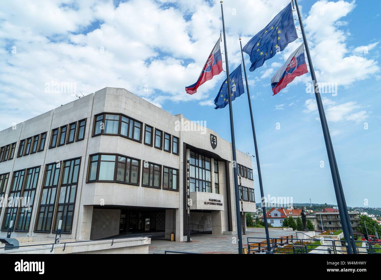 Slovakia Parliament Building the seat of the National Council in