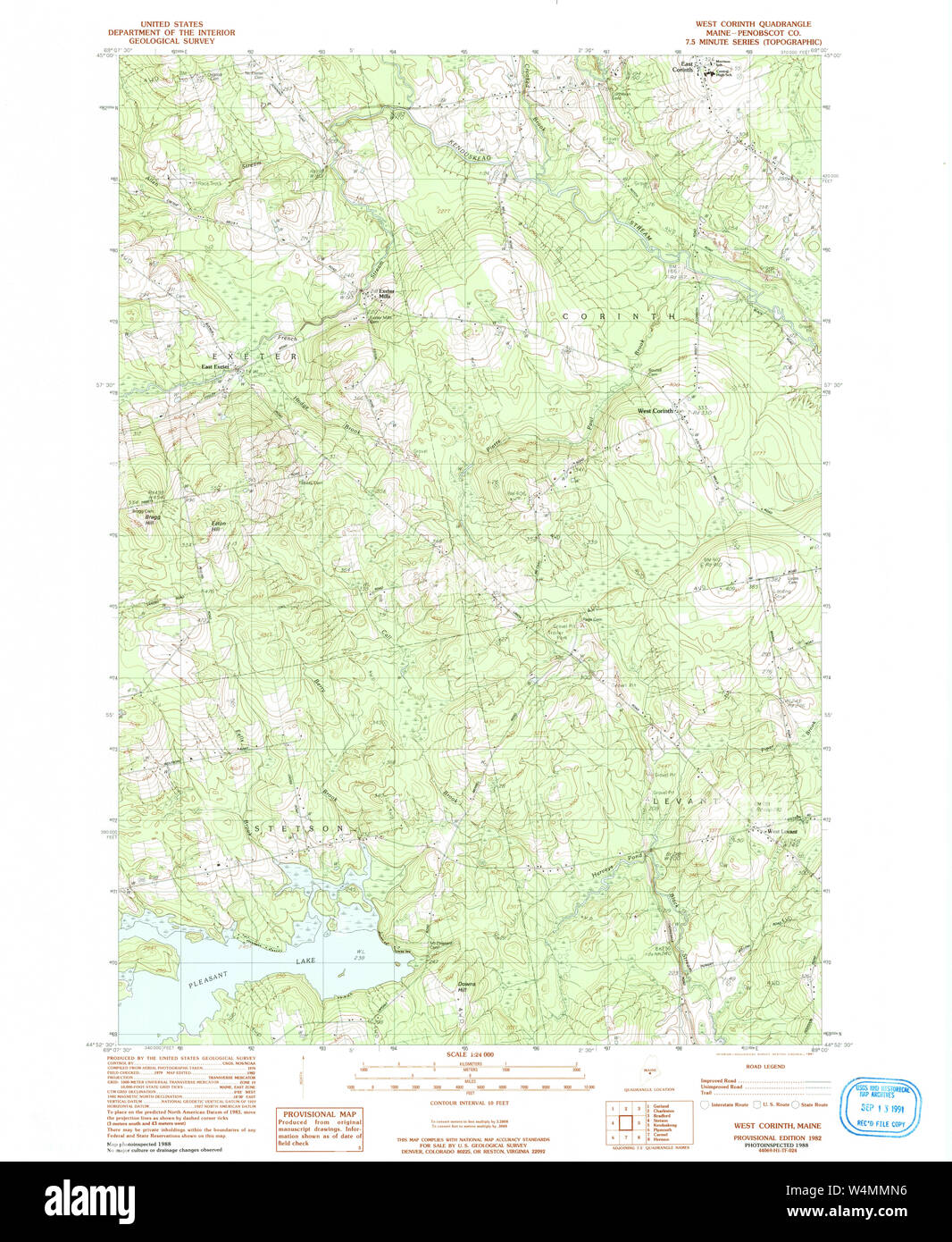 Corinth map Cut Out Stock Images & Pictures Alamy