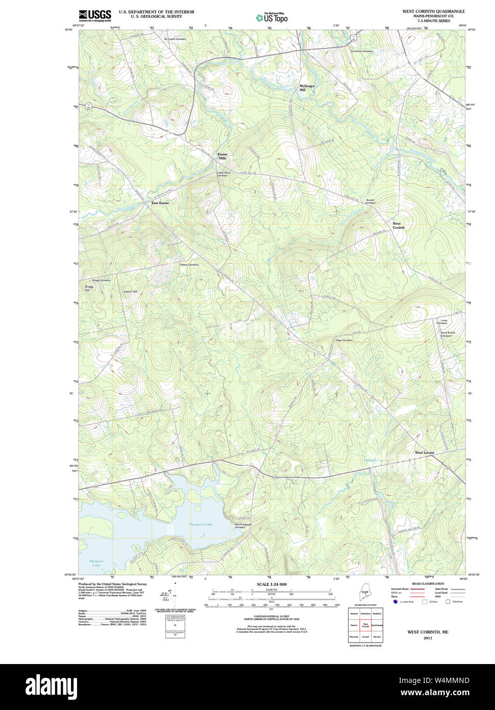 Corinth map Cut Out Stock Images & Pictures Alamy
