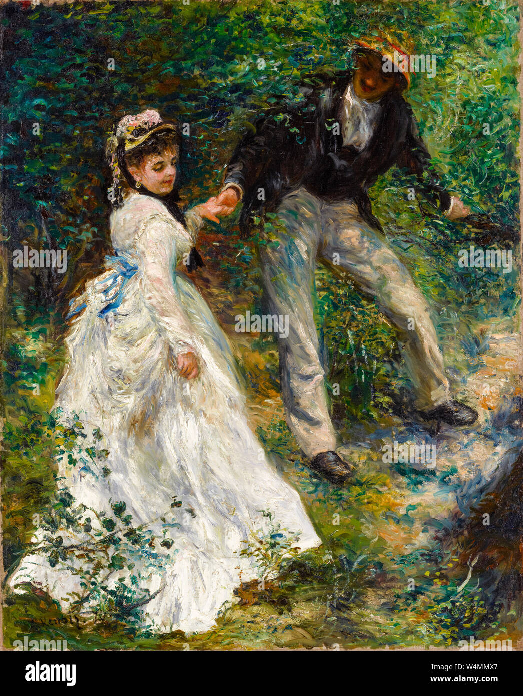 Pierre auguste renoir la promenade hi-res stock photography and images -  Alamy