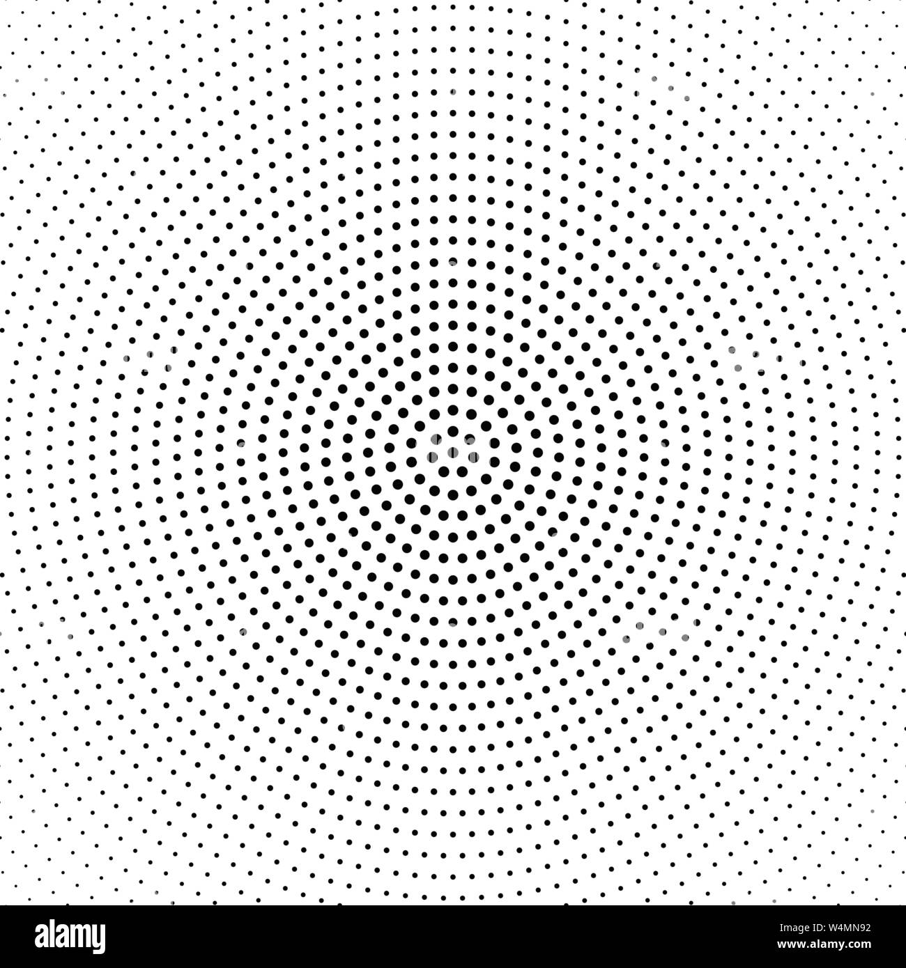 Halftone circular dot pattern background - abstract vector graphic ...