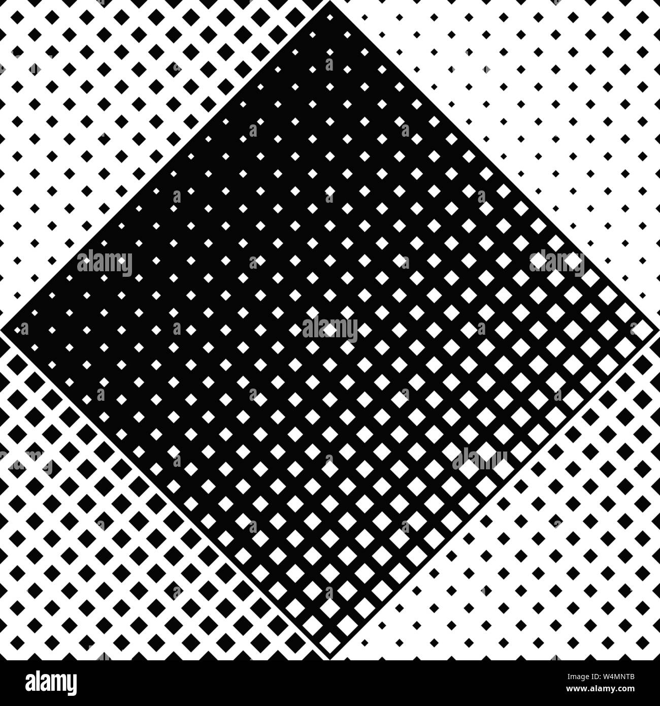 Seamless black and white geometrical square pattern background ...