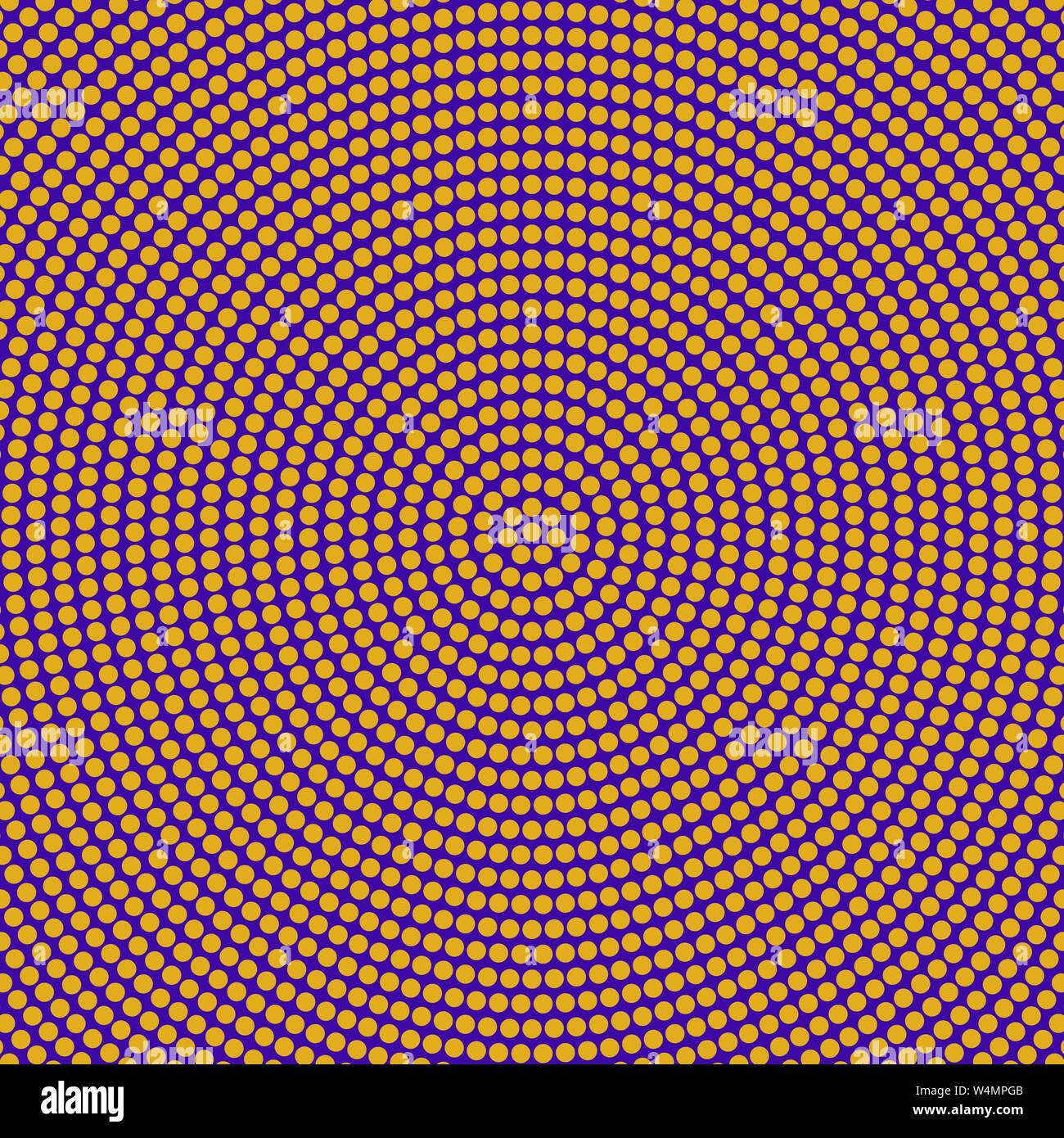 Halftone retro round circle pattern background - color abstract vector ...