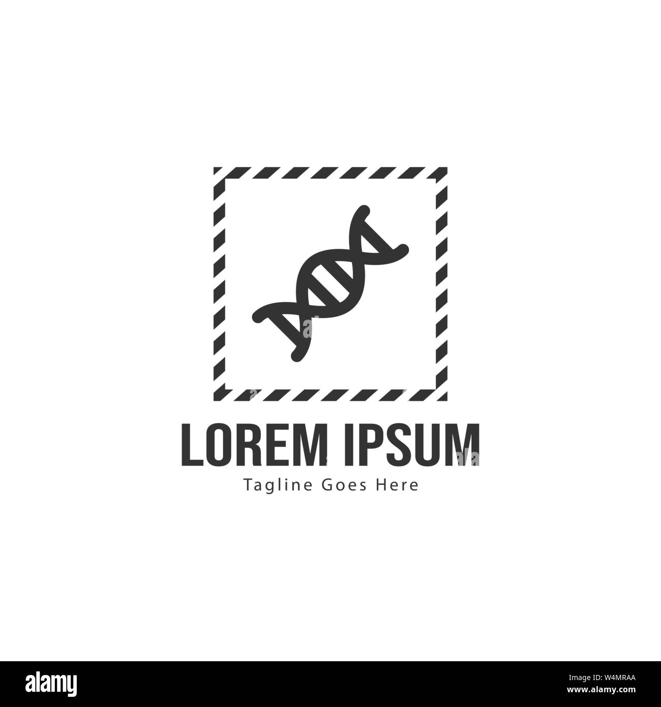 Dna Logo Black And White Stock Photos Images Alamy