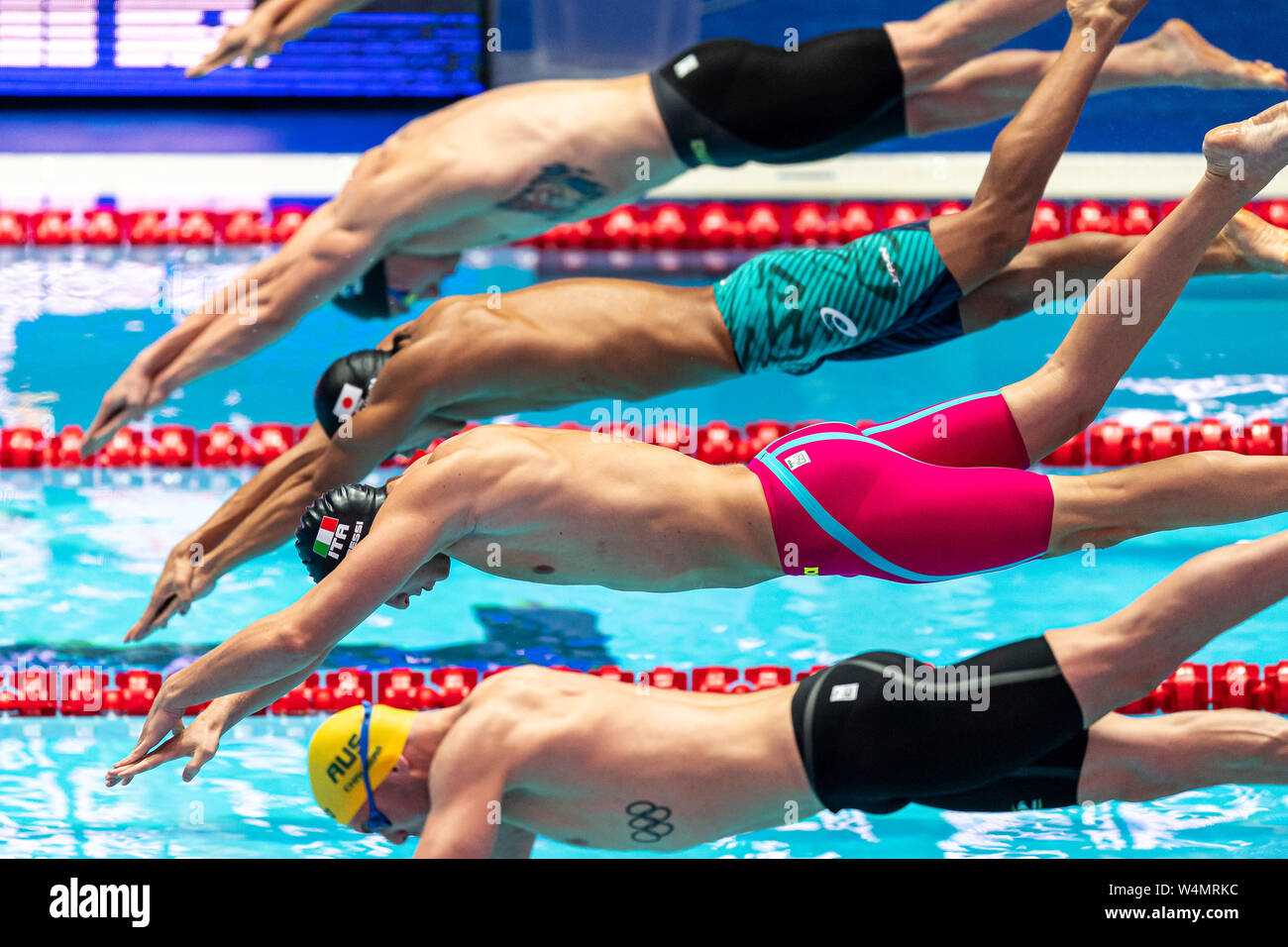 Swimming mens 100m freestyle hires stock photography and images Alamy