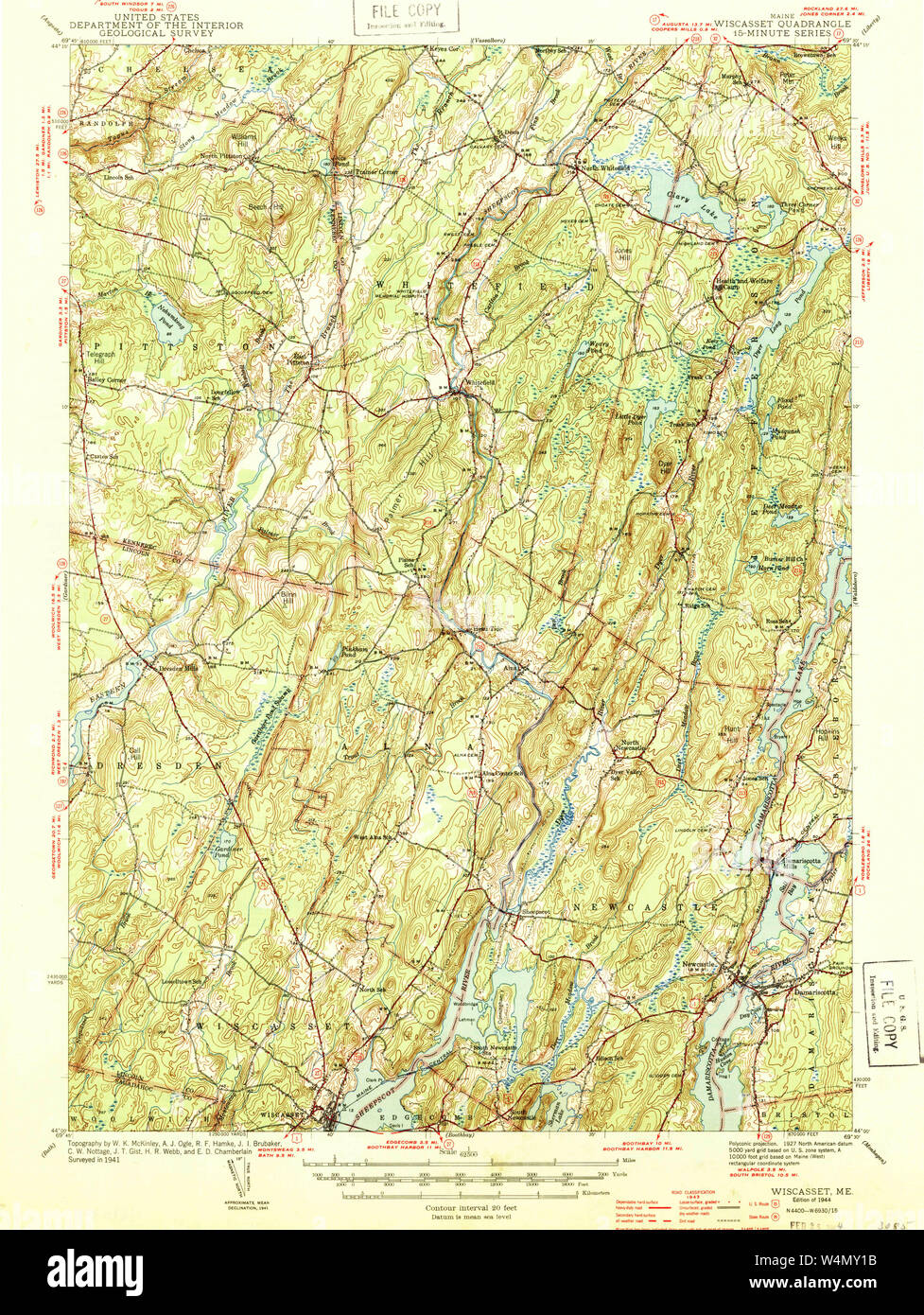 Wiscasset Tide Chart