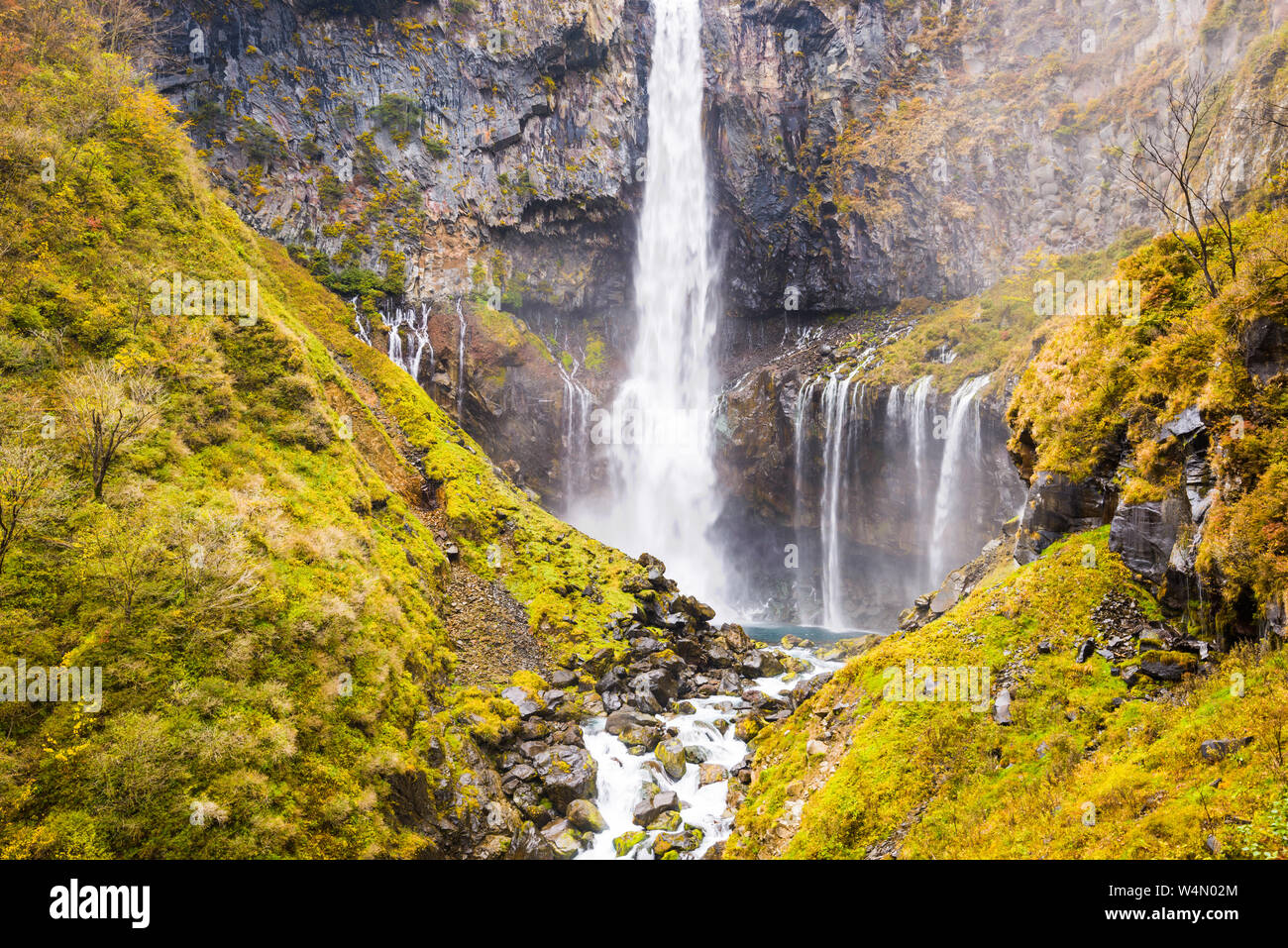 Nikko, Japan at Kegon Falls. Stock Photo