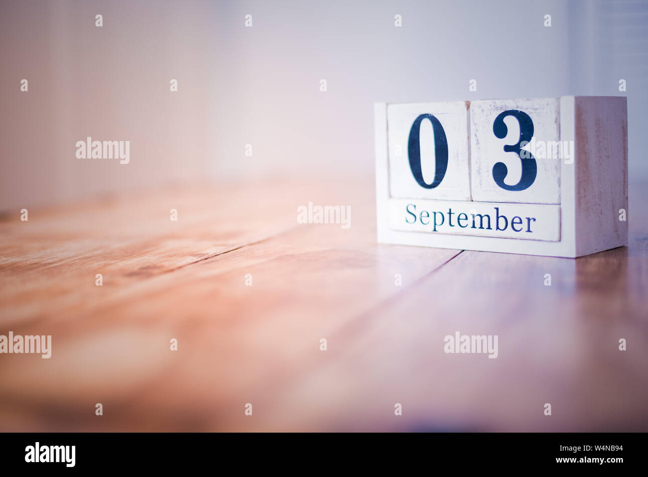 3 September - 3rd September - Happy Birthday - National Day - Anniversary Stock Photo - Alamy