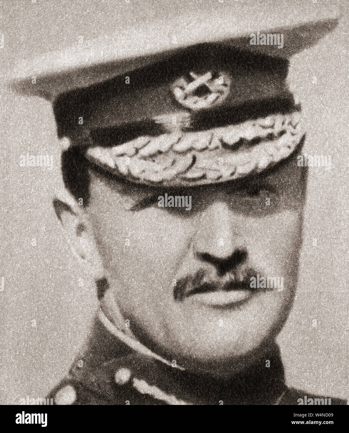 Field Marshal Edmund Henry Hynman Allenby, 1st Viscount Allenby, 1861 – 1936. English soldier and British Imperial Governor.  From The Pageant of the Century, published 1934. Stock Photo