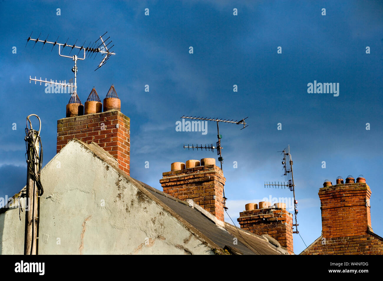 Tv Aerials High Resolution Stock Photography and Images - Alamy