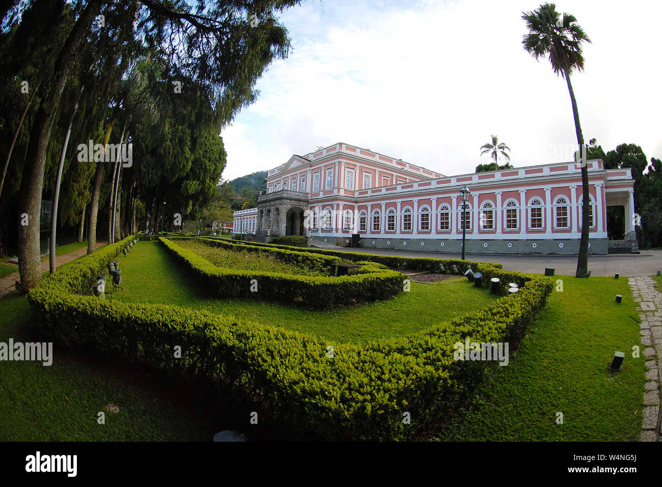 Petropolis, Brazil, April 29, 2011. Imperial Museum, located in the historical center of the city of Petropolis in the state of Rio de Janeiro Stock Photo
