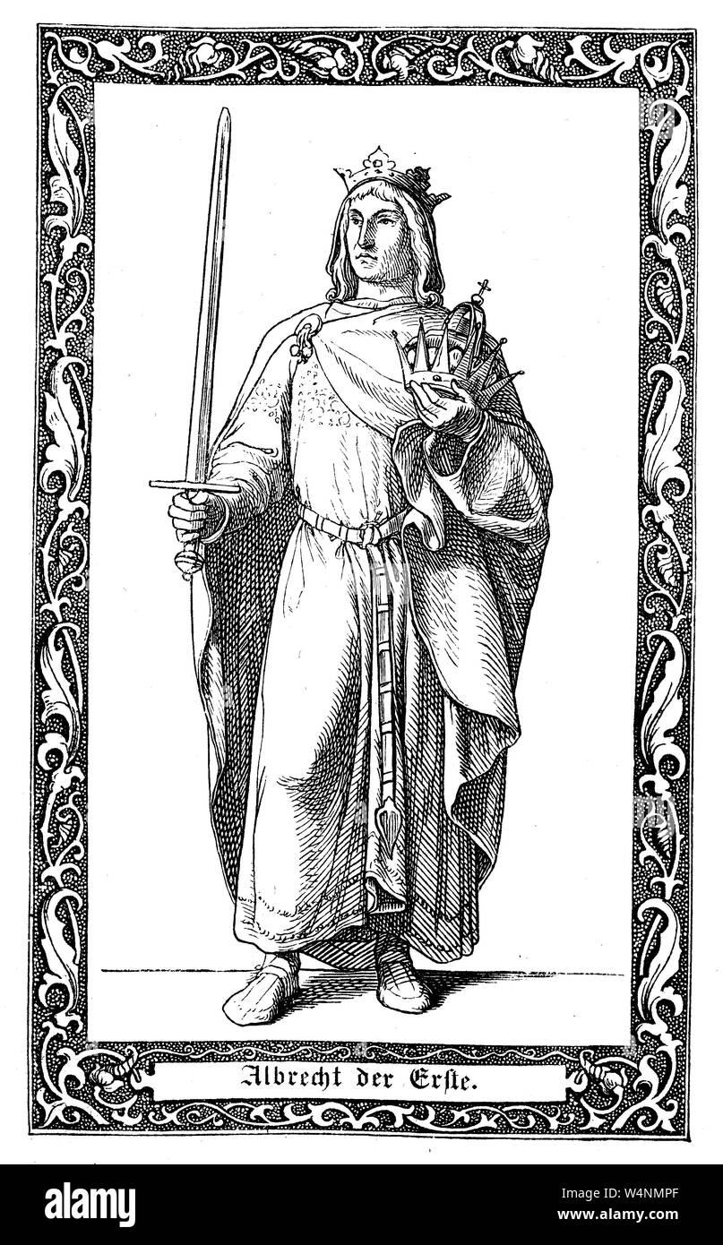 Albert I Of Habsburg King Of Germany From 1298 Until His