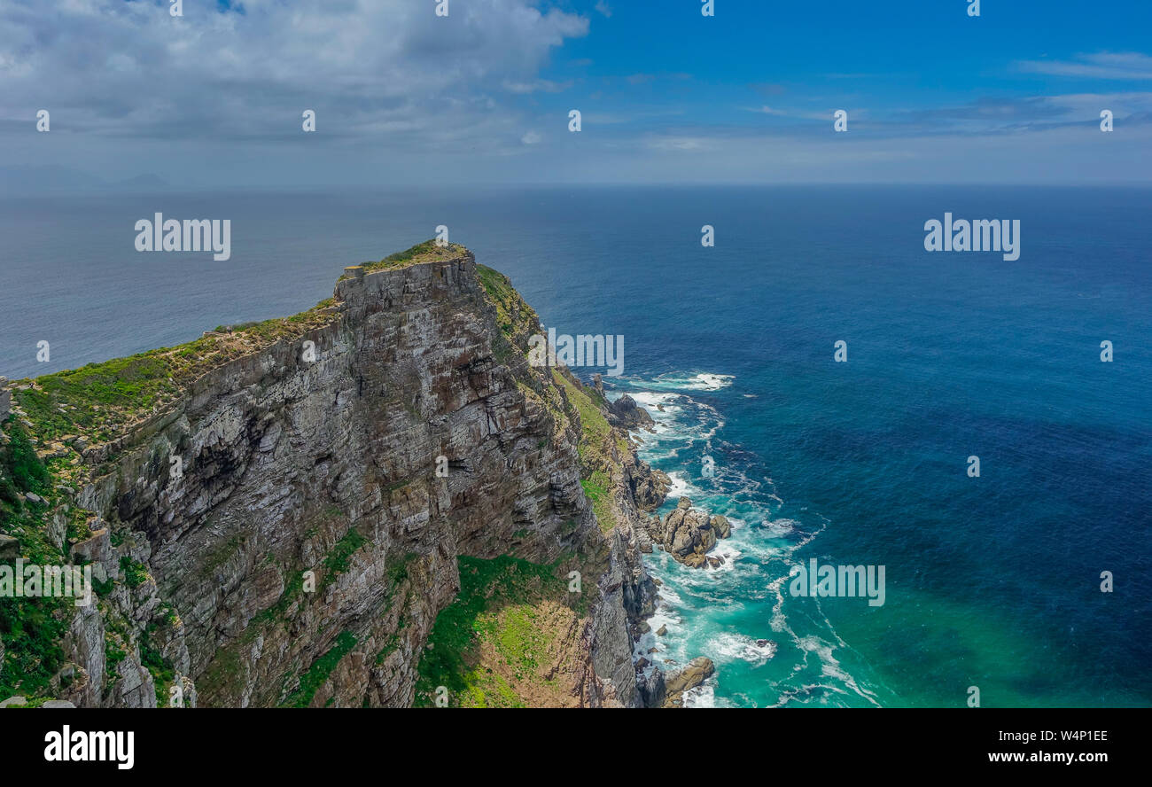 Cape Point, Cape Town, South Africa - November 4, 2017: Landscape view ...