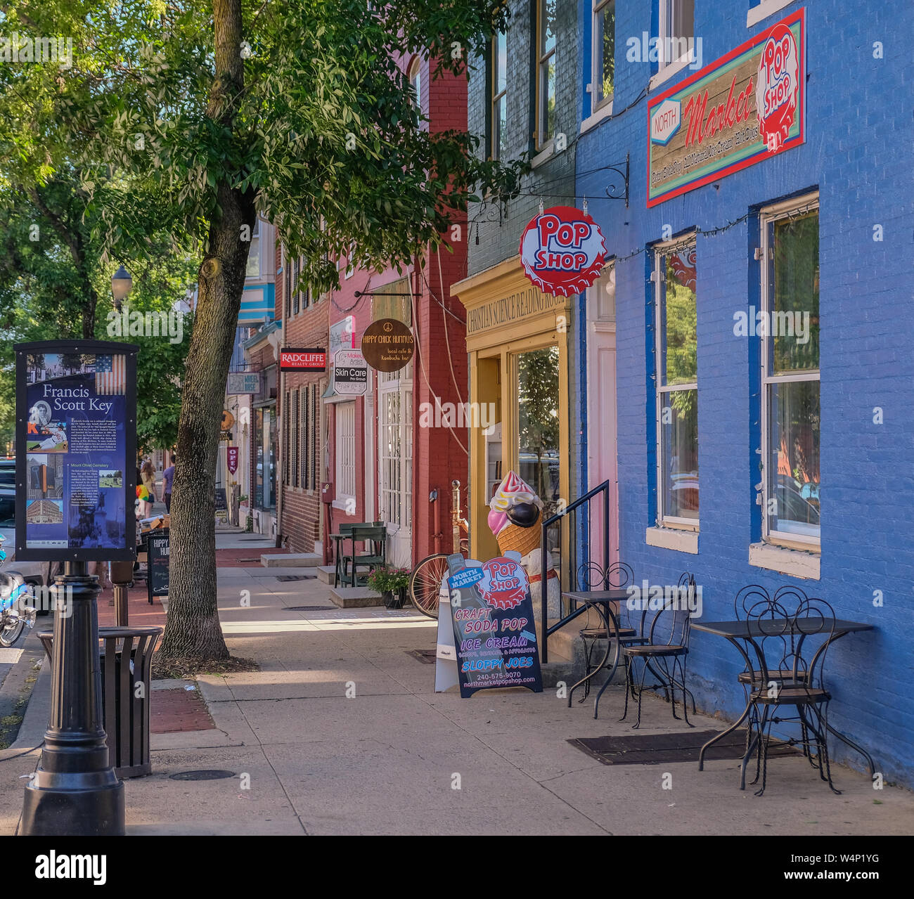 Downtown frederick maryland hires stock photography and images Alamy