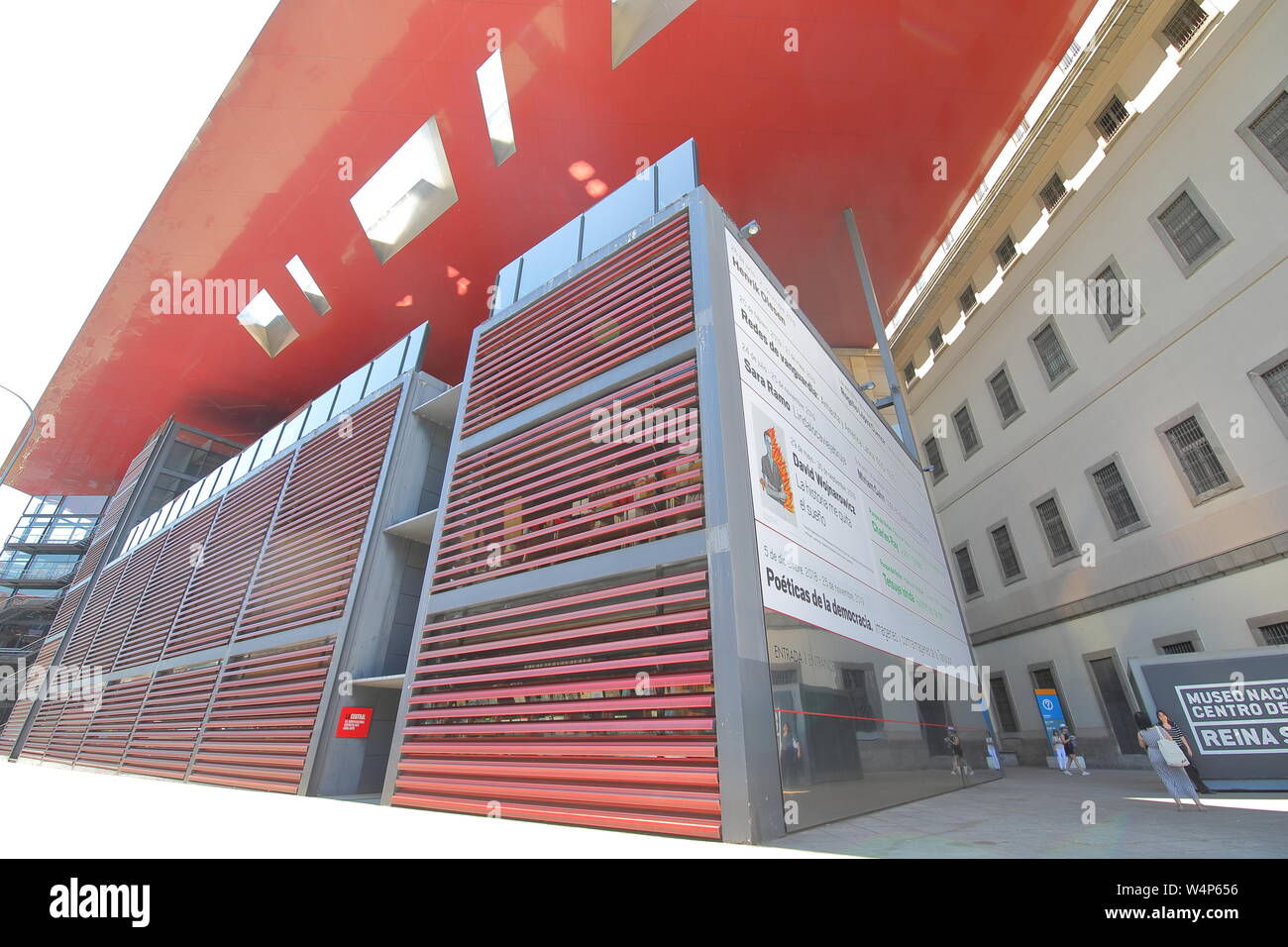 Reina Sofia national art museum Madrid Spain Stock Photo Alamy