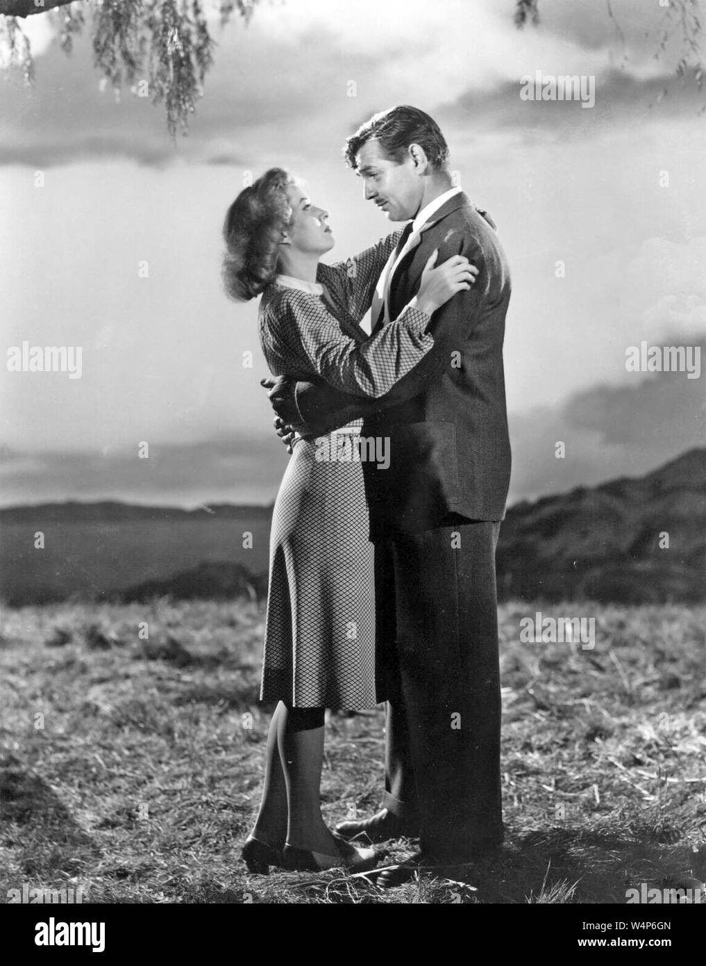 ADVENTURE 1945 MGM film wit Greer Garson and Clark Gable Stock Photo