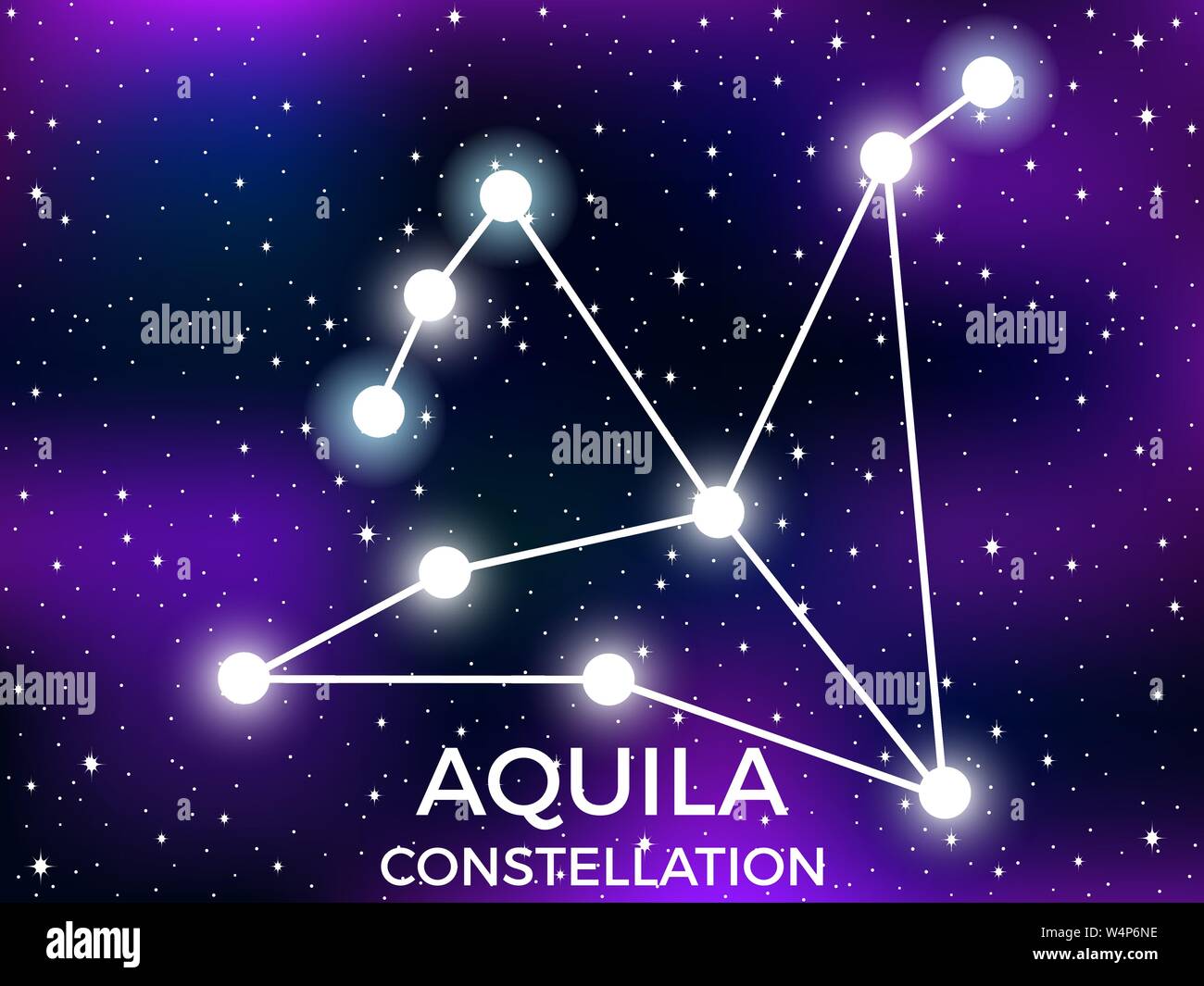 Aquila Constellation Symbol