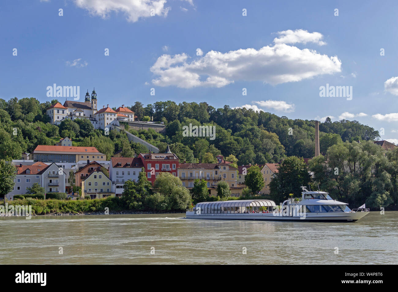 pilgrimage church Mariahilf, Passau, Lower Bavaria, Germany Stock Photo