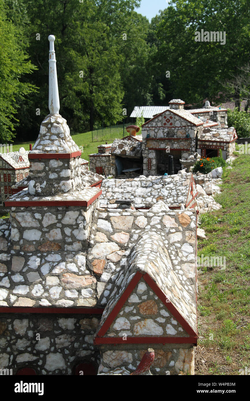 ShangriLa Stone Village in Prospect Hill, NC, USA Stock Photo Alamy