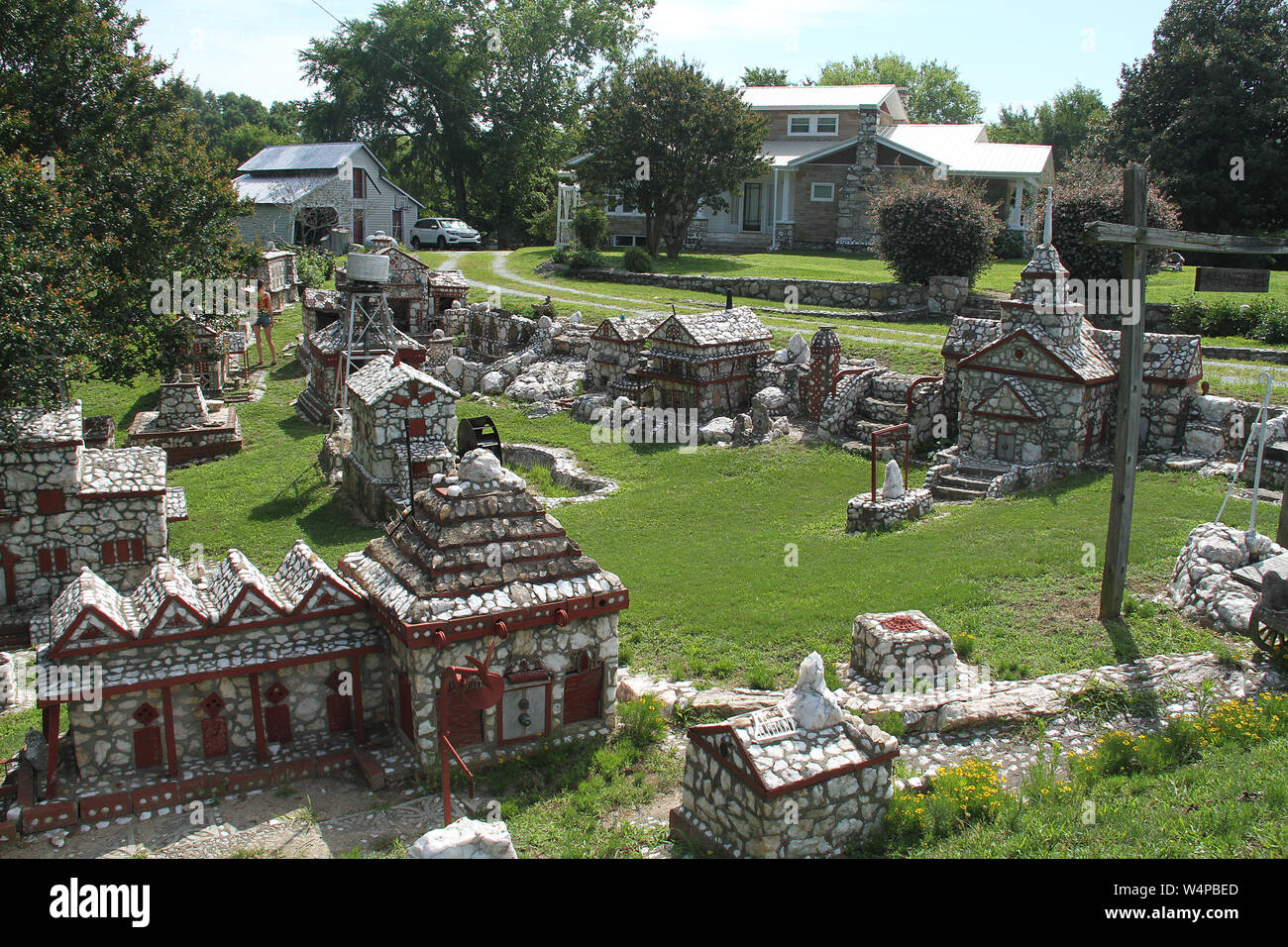 ShangriLa Stone Village in Prospect Hill, NC, USA Stock Photo Alamy