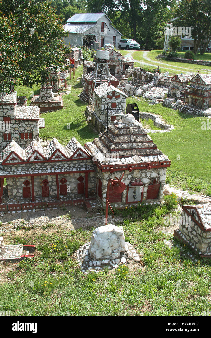 ShangriLa Stone Village in Prospect Hill, NC, USA Stock Photo Alamy