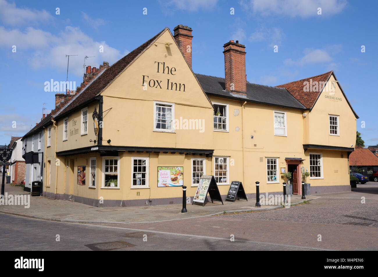 The Fox, Eastgate Street, Bury St Edmunds, Suffolk, is one if the