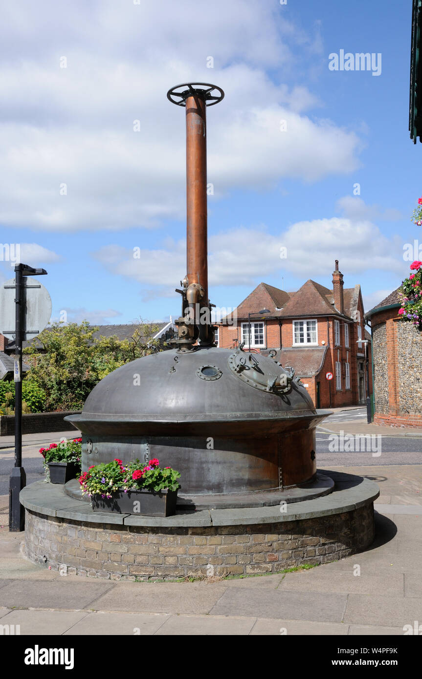 Greene King Brewery Museum,  Bury St Edmunds, Suffolk Stock Photo