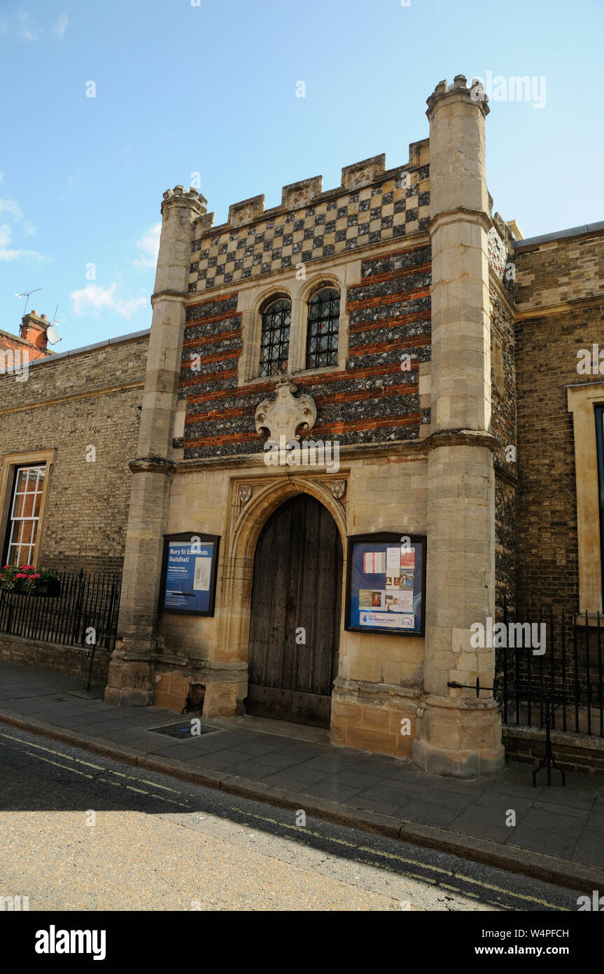 The Guildhall, Guildhall Street, Bury St Edmunds, Suffolk, dates back