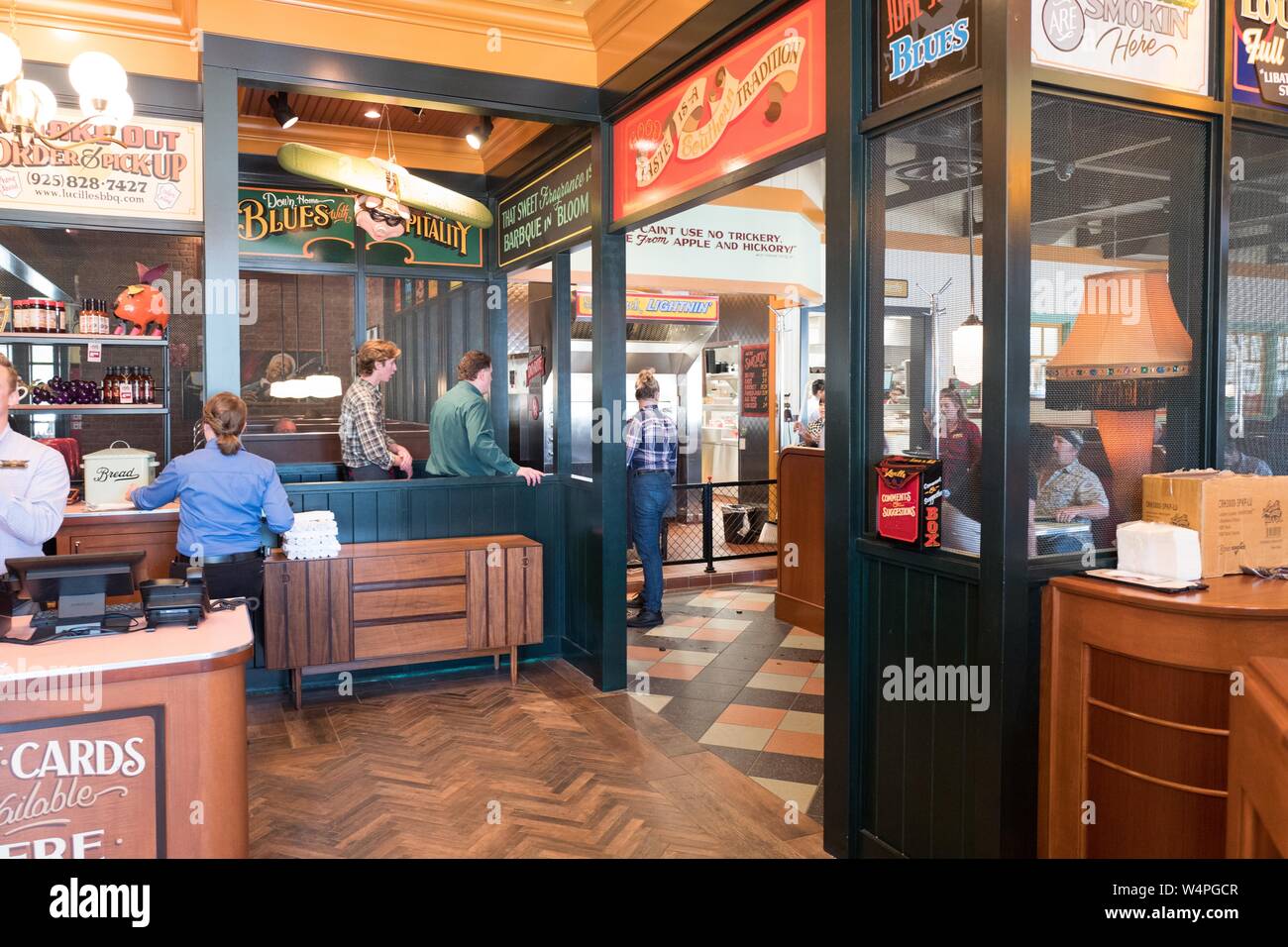 Interior of new lucille hires stock photography and images Alamy