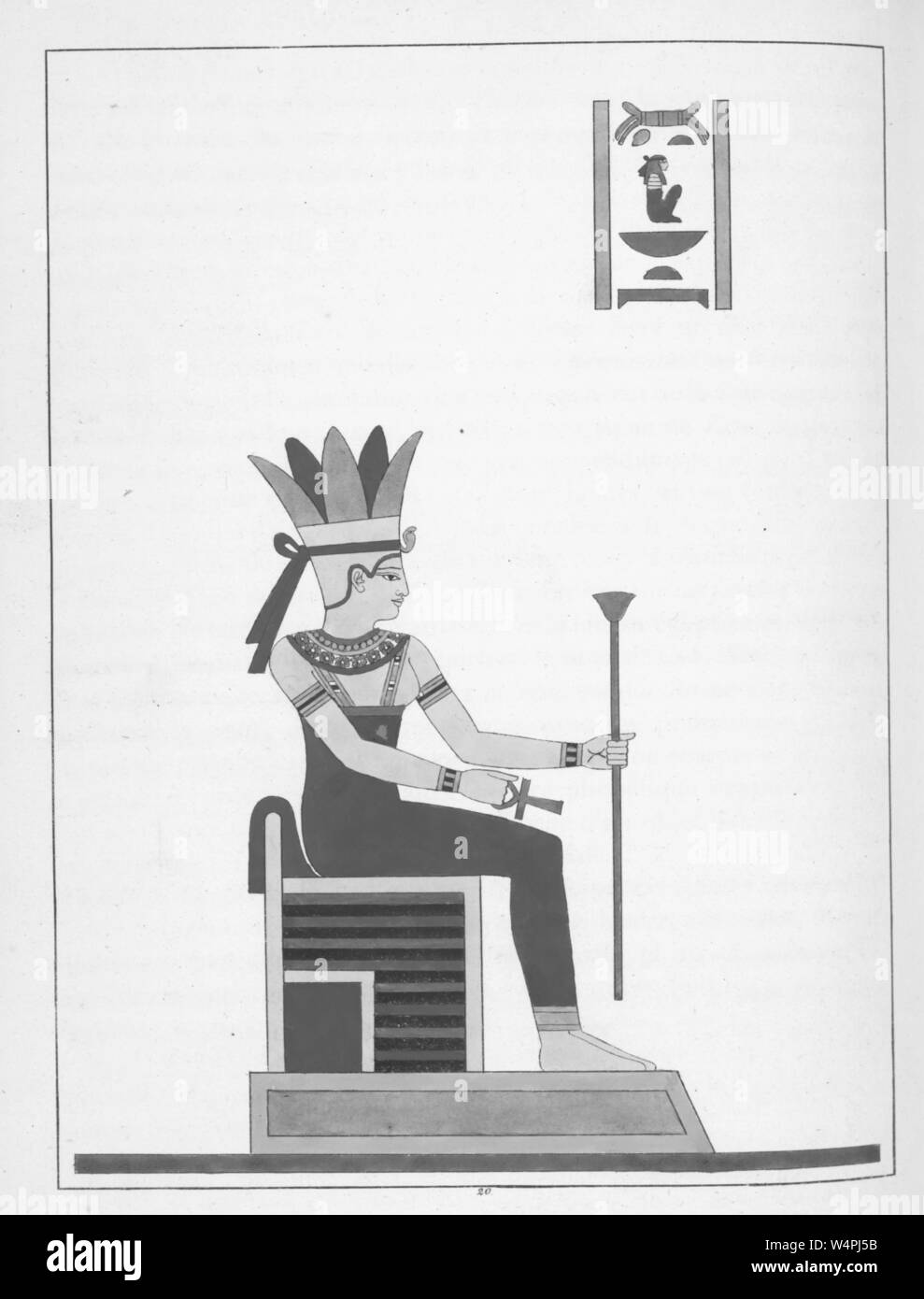 Satis egypt Black and White Stock Photos & Images Alamy