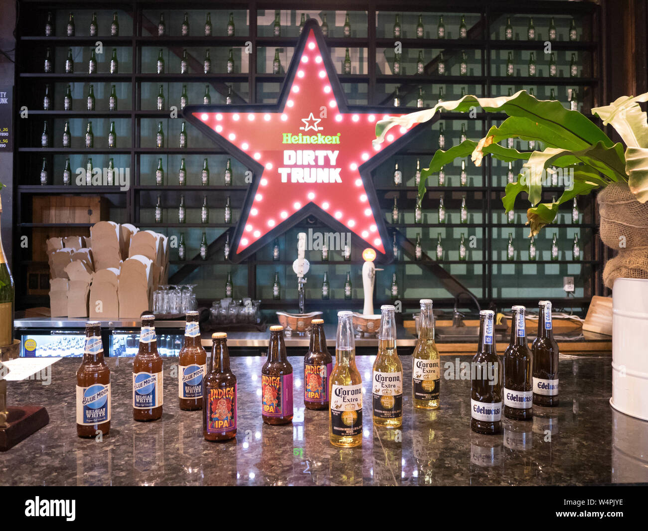 Cafe Dirty Trunk in Paju, Korea Stock Photo Alamy