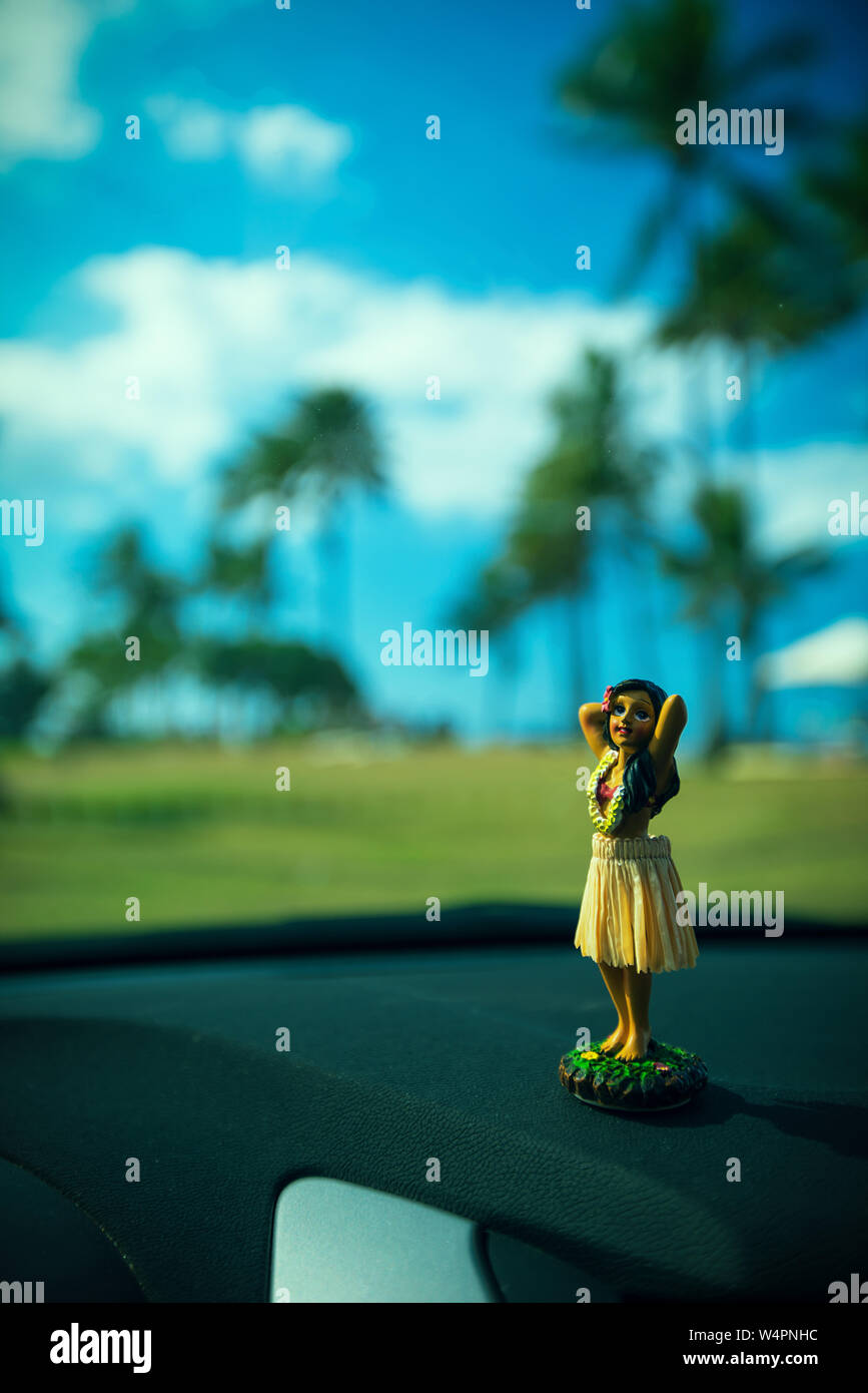 hawaiian dancer for car