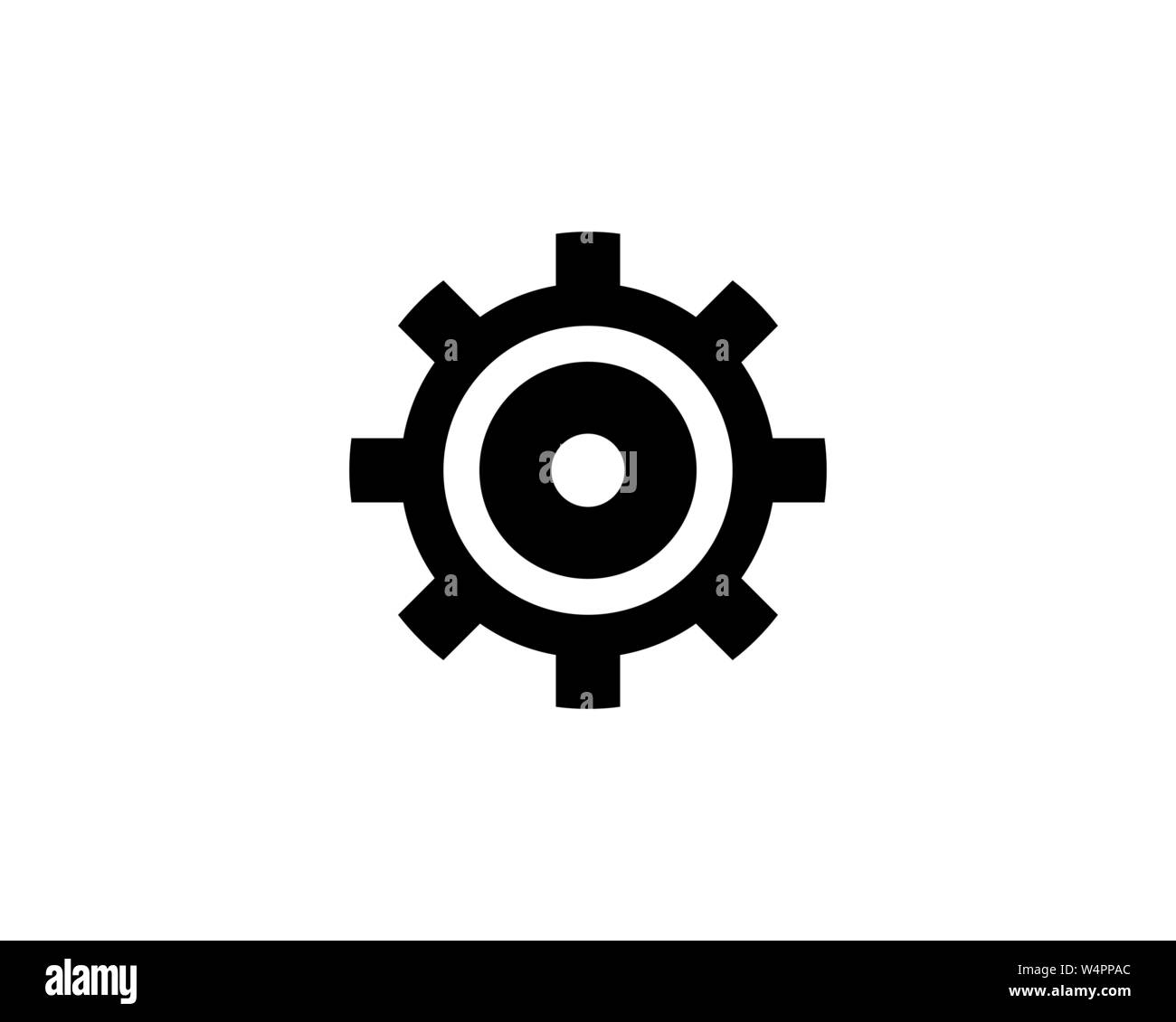 gear icon logo vector icon illustration Stock Vector Image & Art Alamy