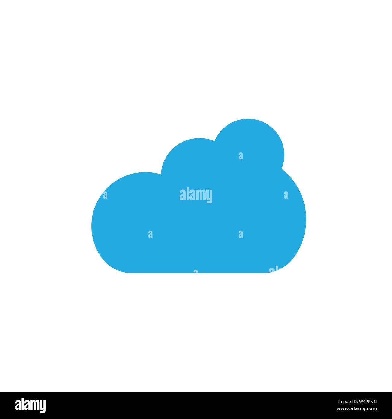 Cloud template vector icon illustration design Stock Vector Image & Art ...