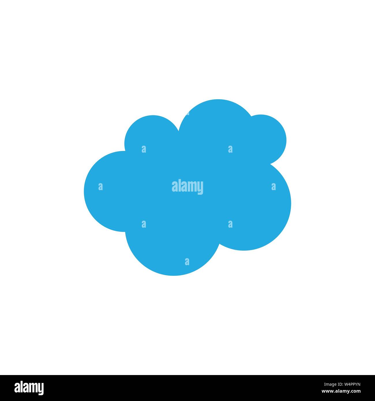 Cloud template vector icon illustration design Stock Vector Image & Art ...