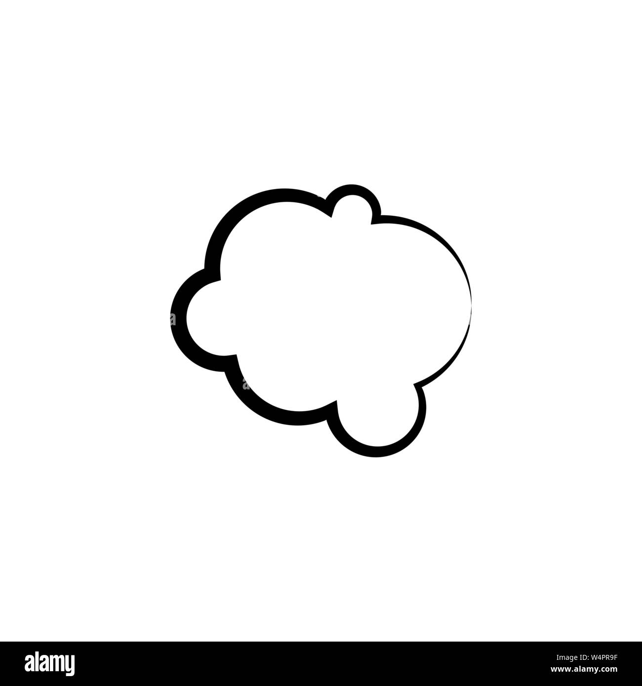 Cloud template vector icon illustration design Stock Vector Image & Art ...