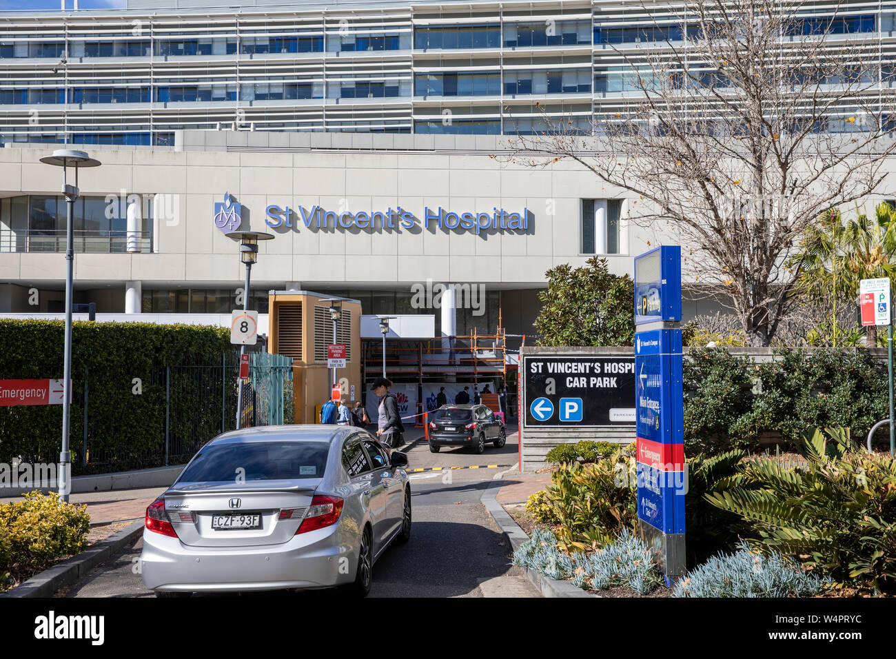 St Vincents hospital in Darlinghurst Sydney, providing public health services ,Sydney,Australia Stock Photo